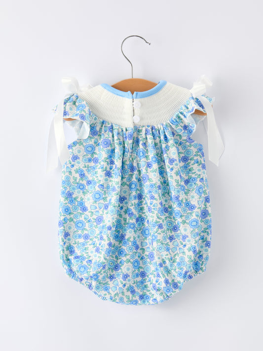 "I ❤ MAMA " Baby Girls Romper