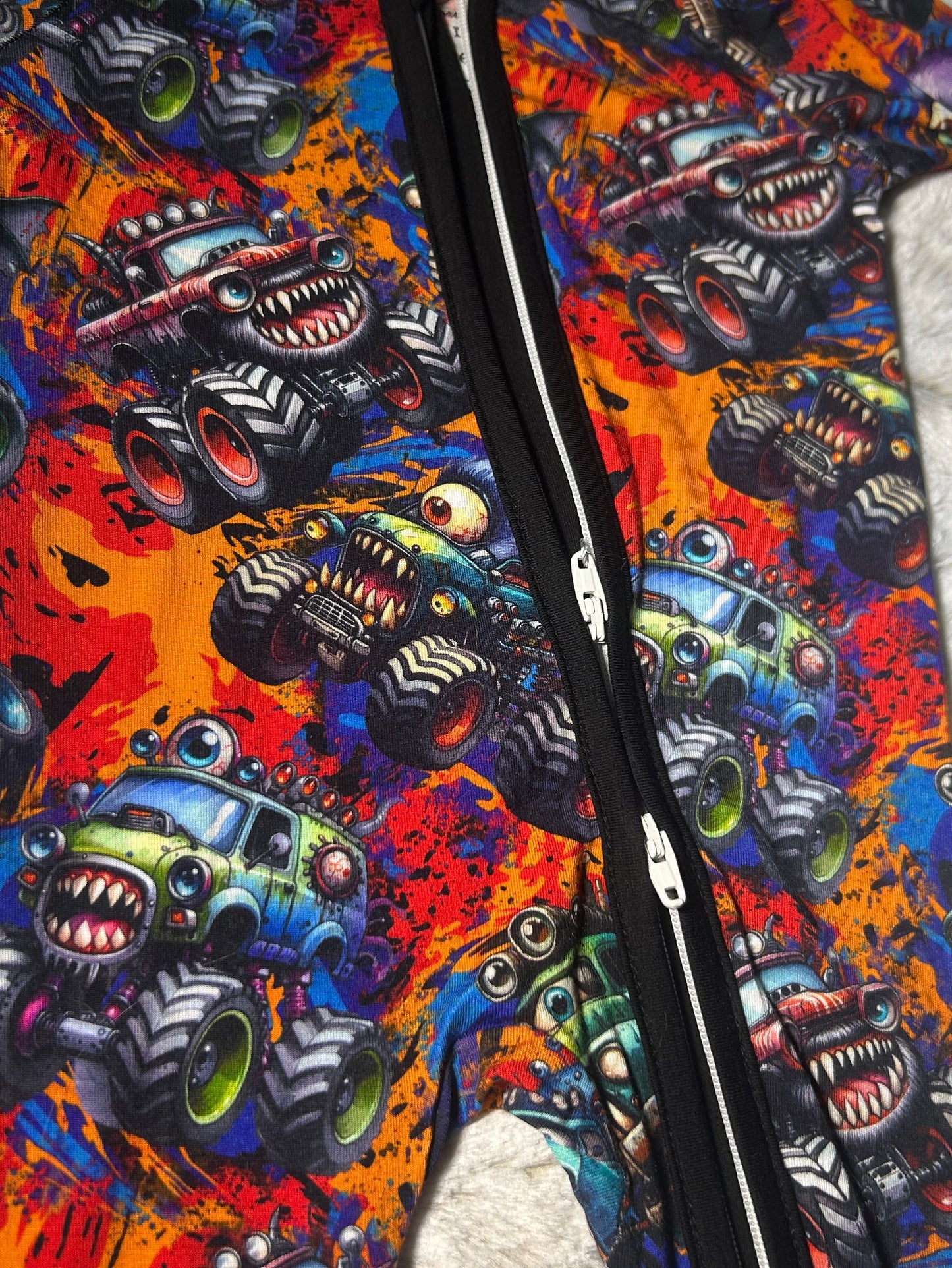 Monster truck bamboo zippy