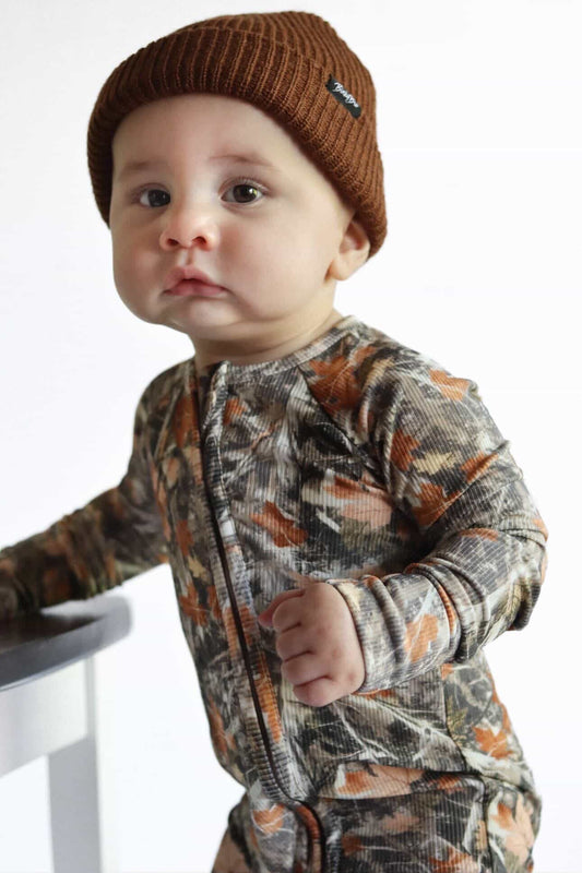 HUNTER | ZIP ROMPER