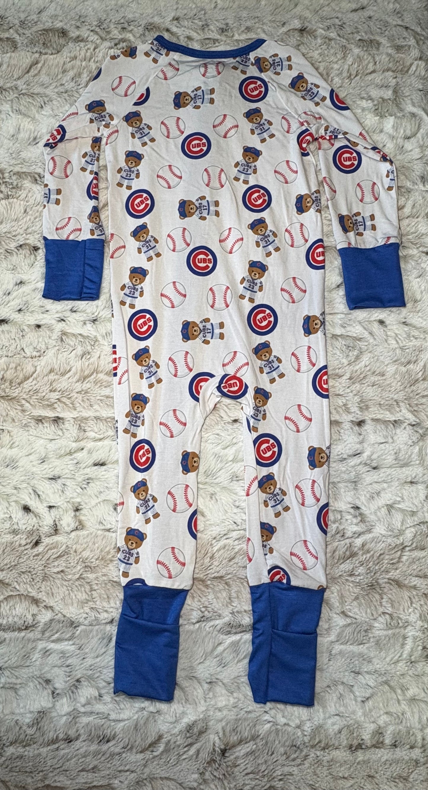 Cubs baseball zippy