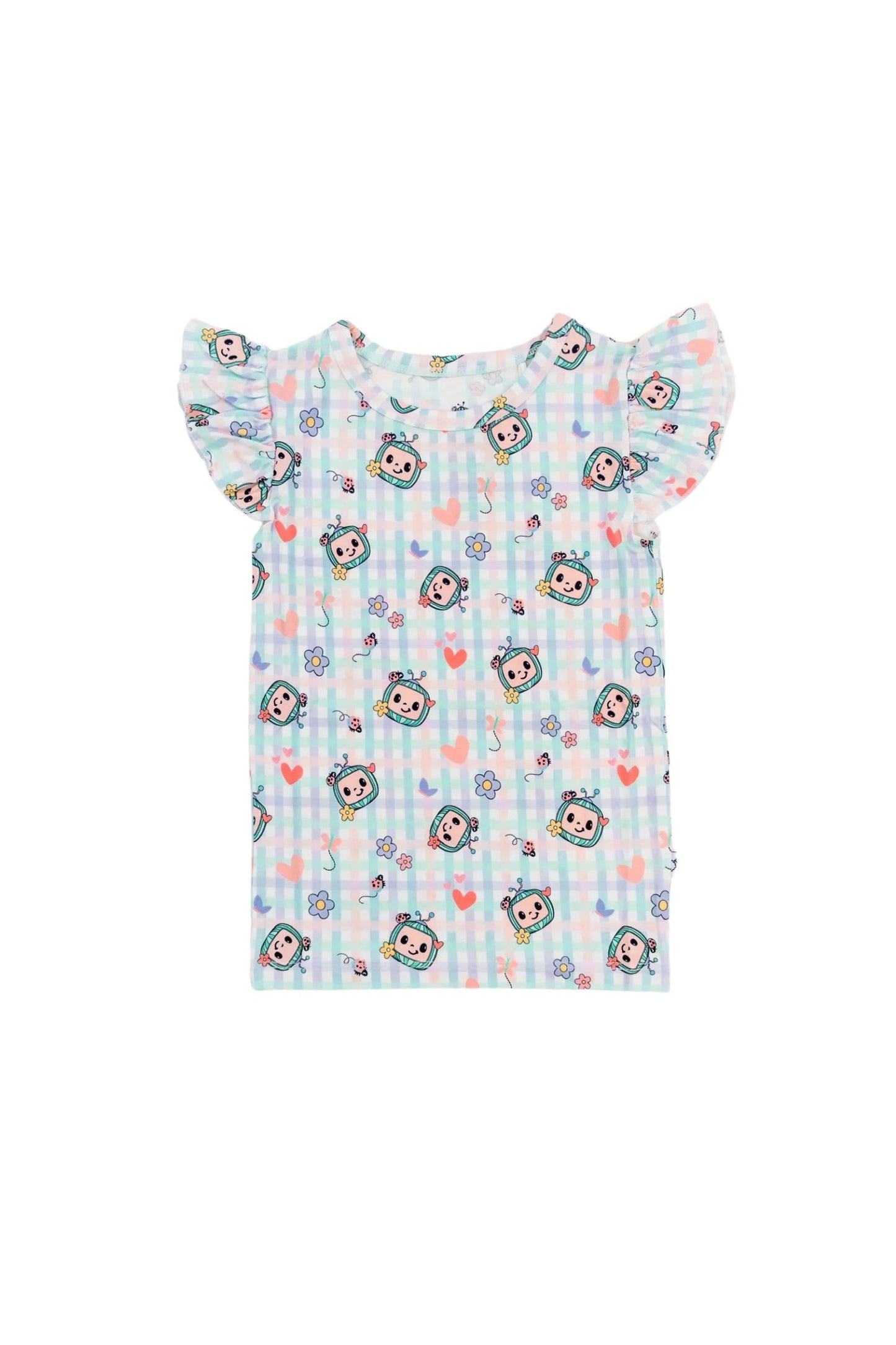 Dream Big Little Co x CoComelon SPRINGTIME MELON DREAM CAP SLEEVE TOP