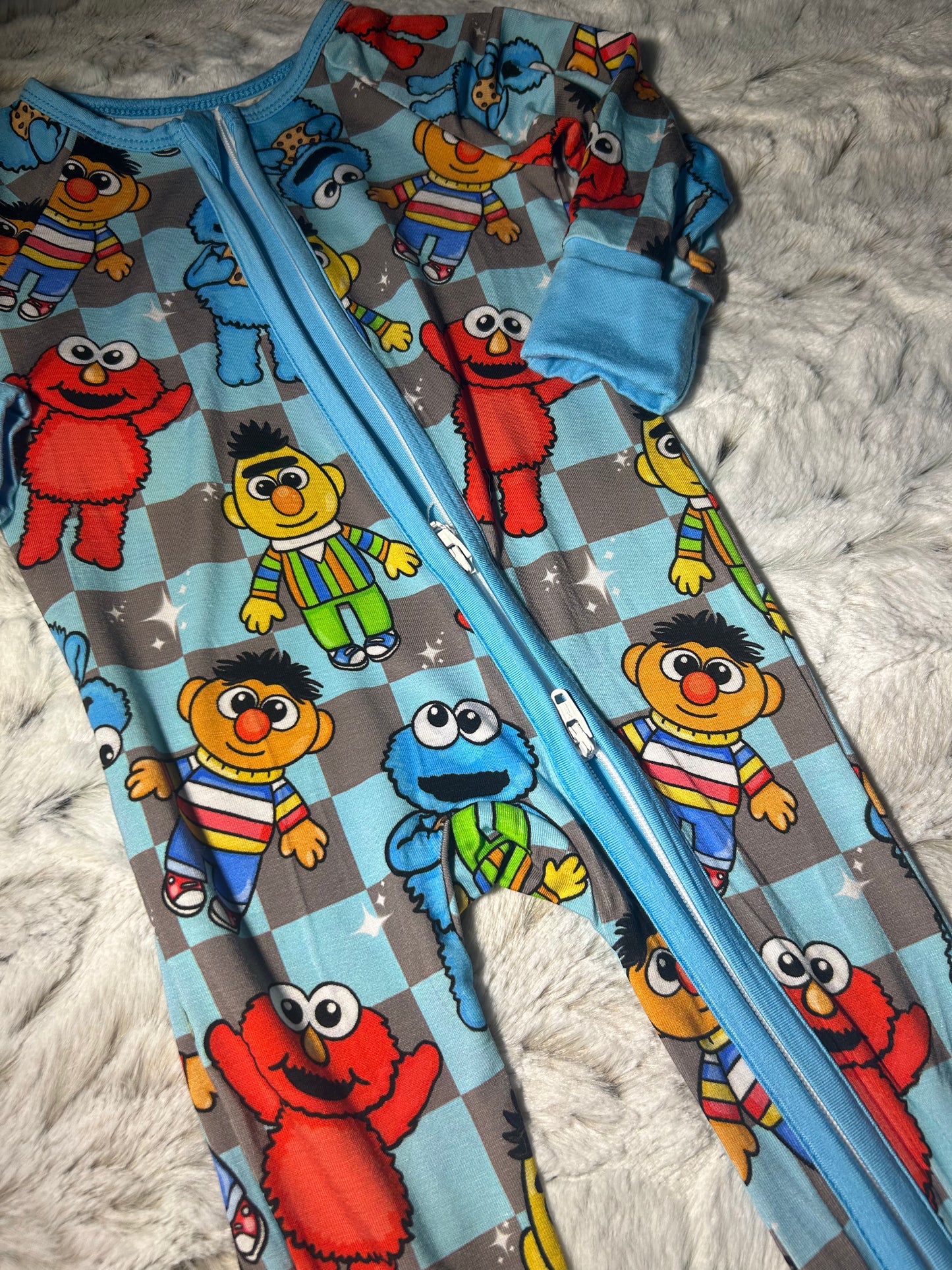Sesame Street bamboo zippy