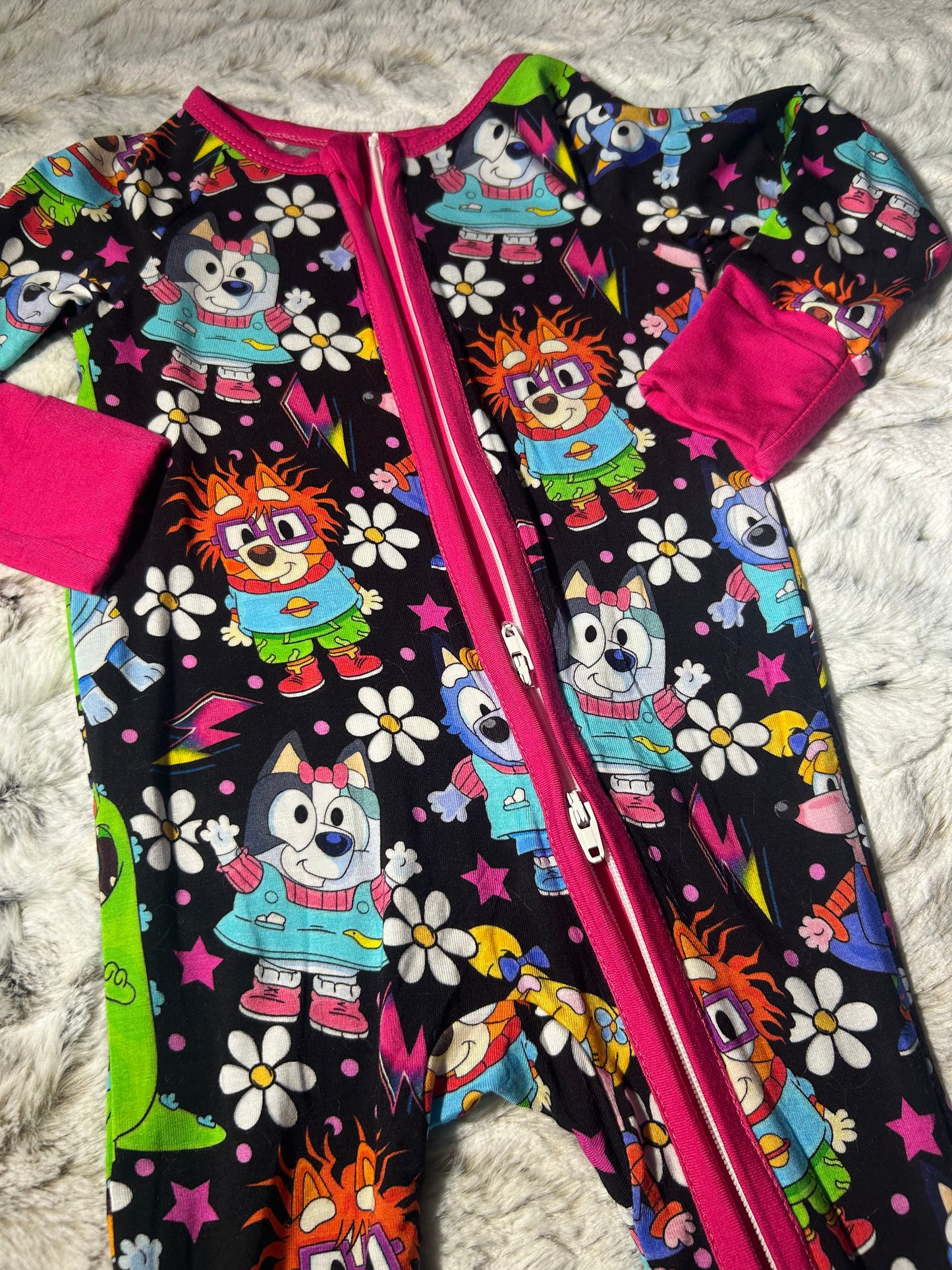 Bluey Rugrats bamboo zippy