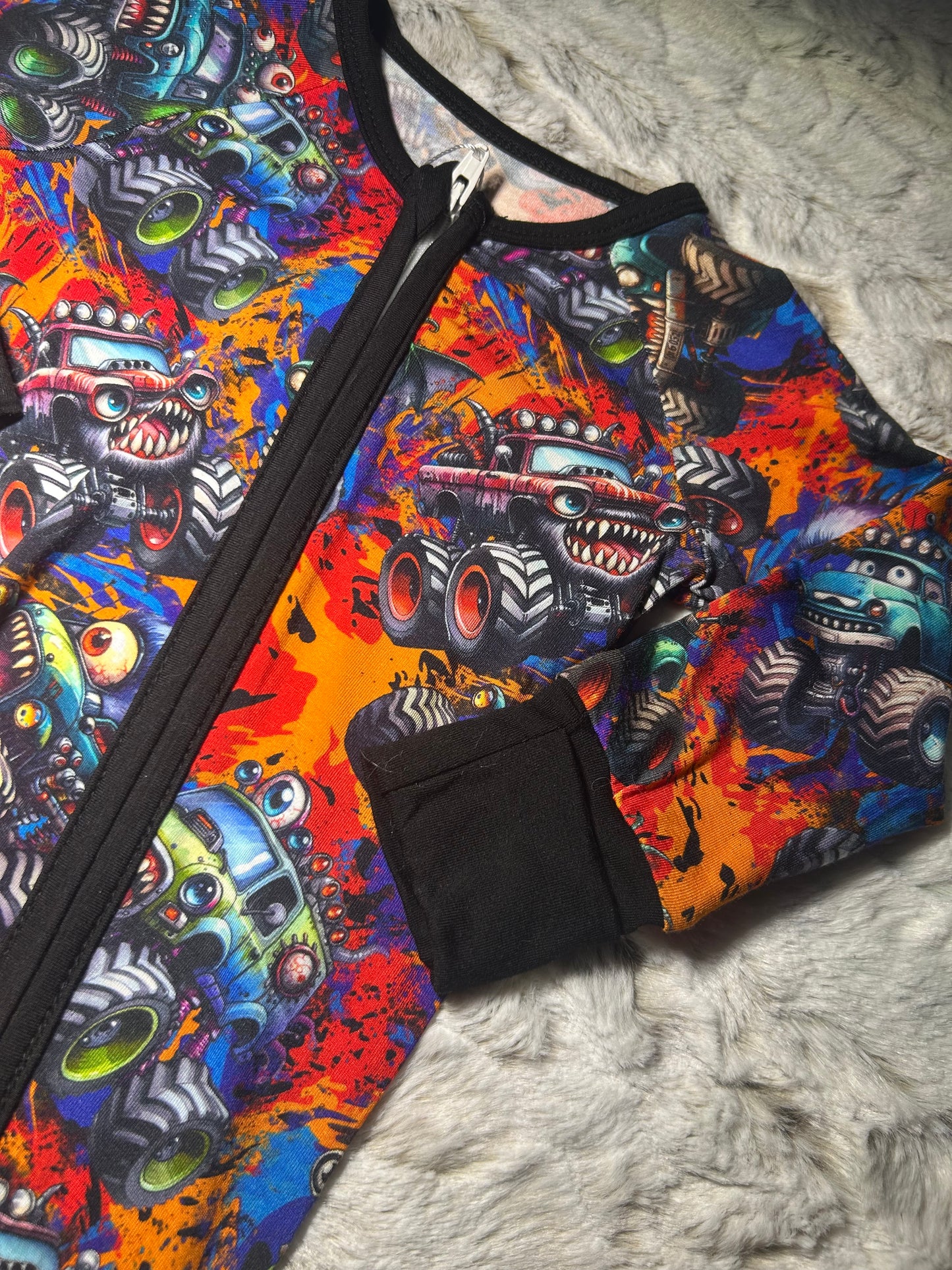 Monster truck bamboo zippy