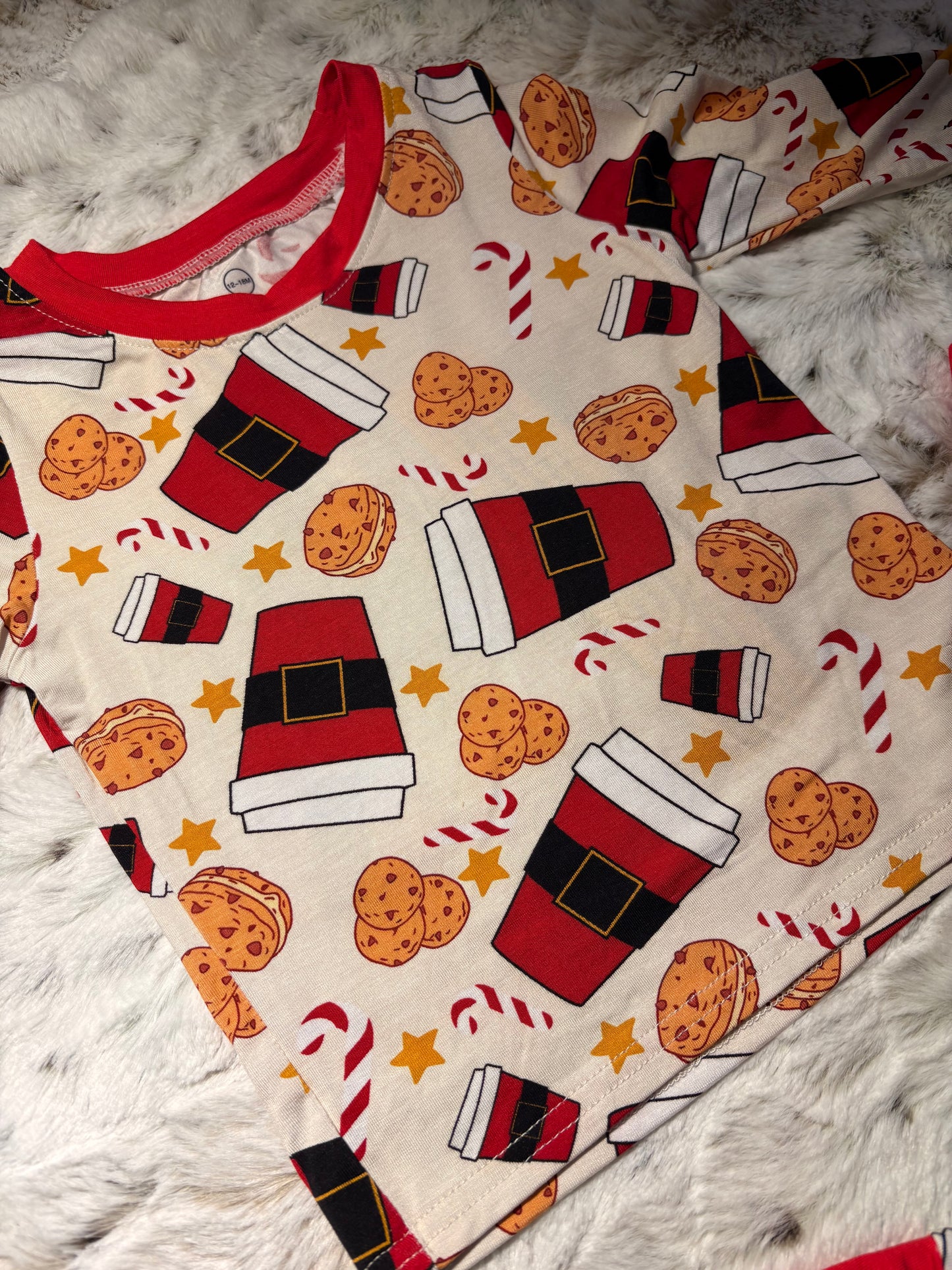 Cookies and milk bamboo 2 piece set