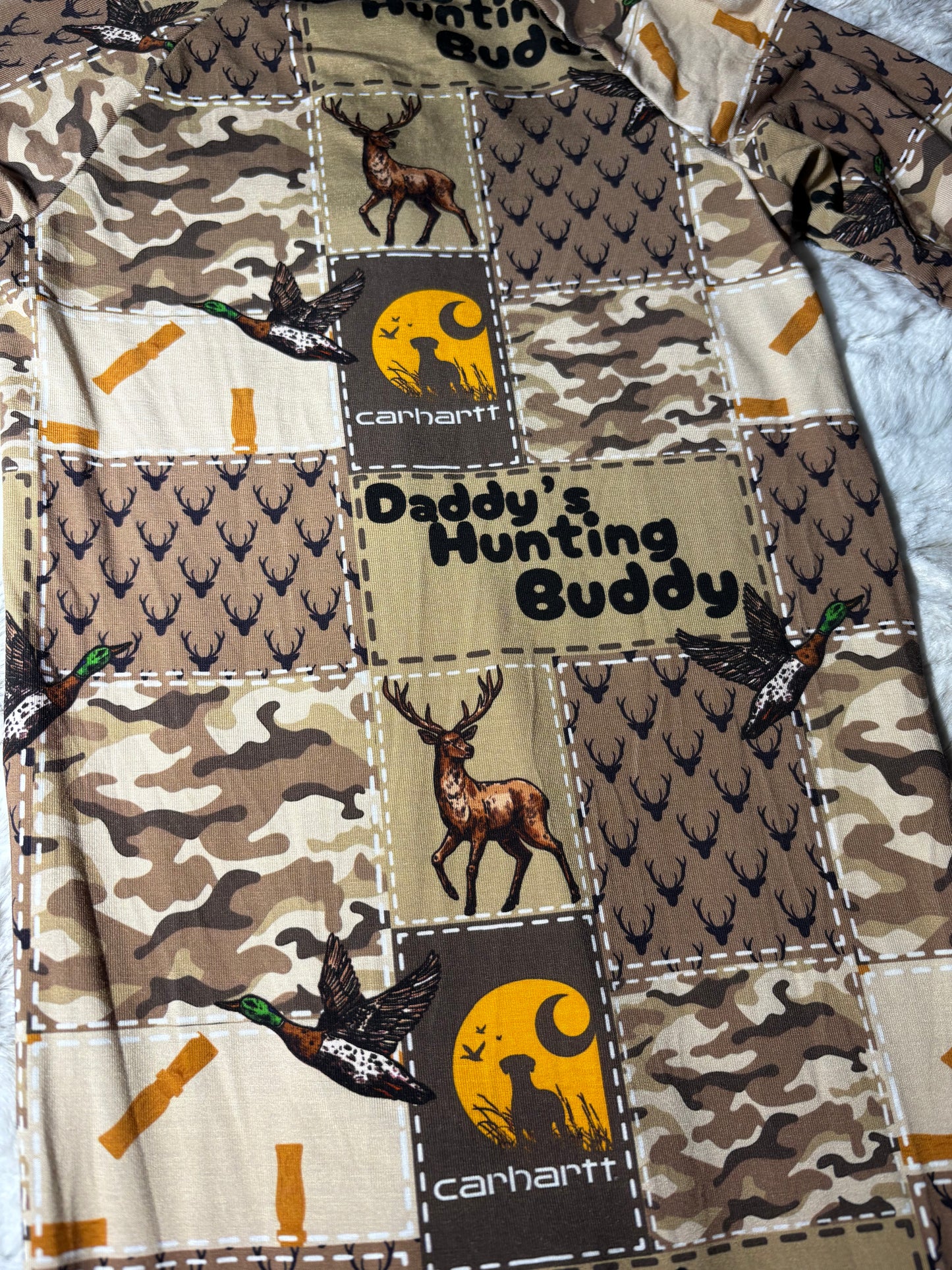 Daddy’s hunting buddy bamboo zippy