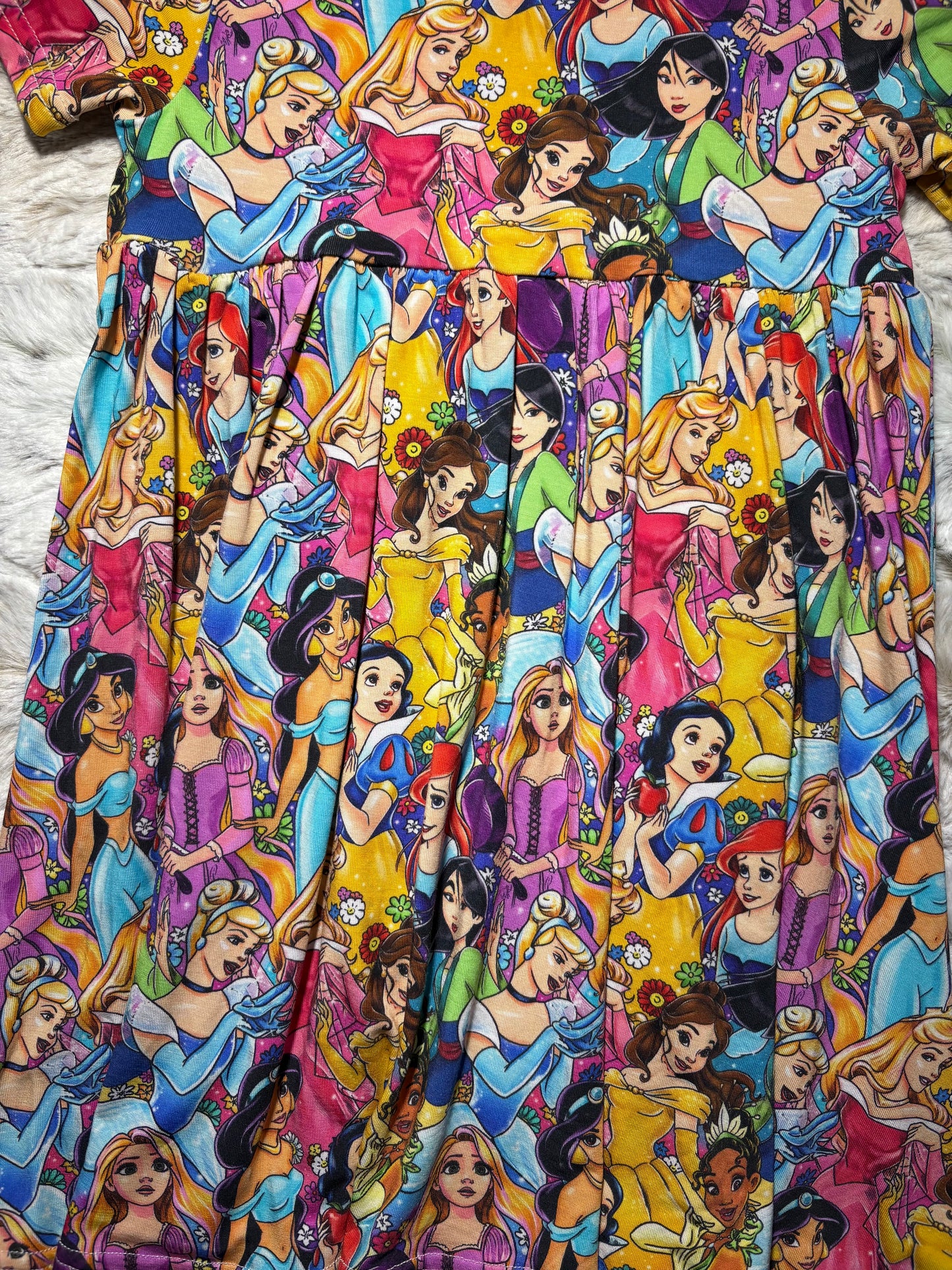 Princess bamboo twirl dress