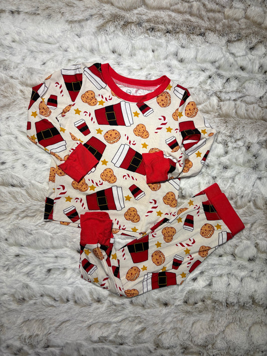 Cookies and milk bamboo 2 piece set