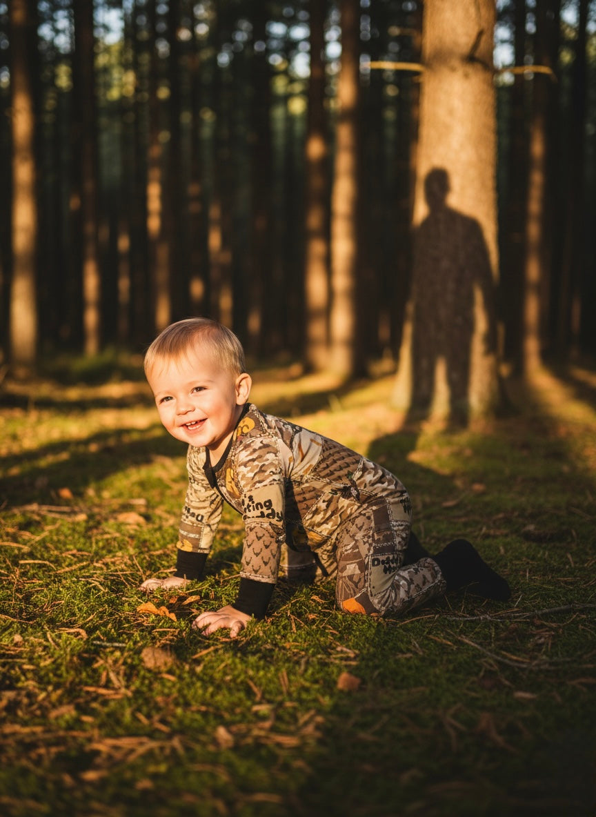 Daddy’s hunting buddy bamboo zippy
