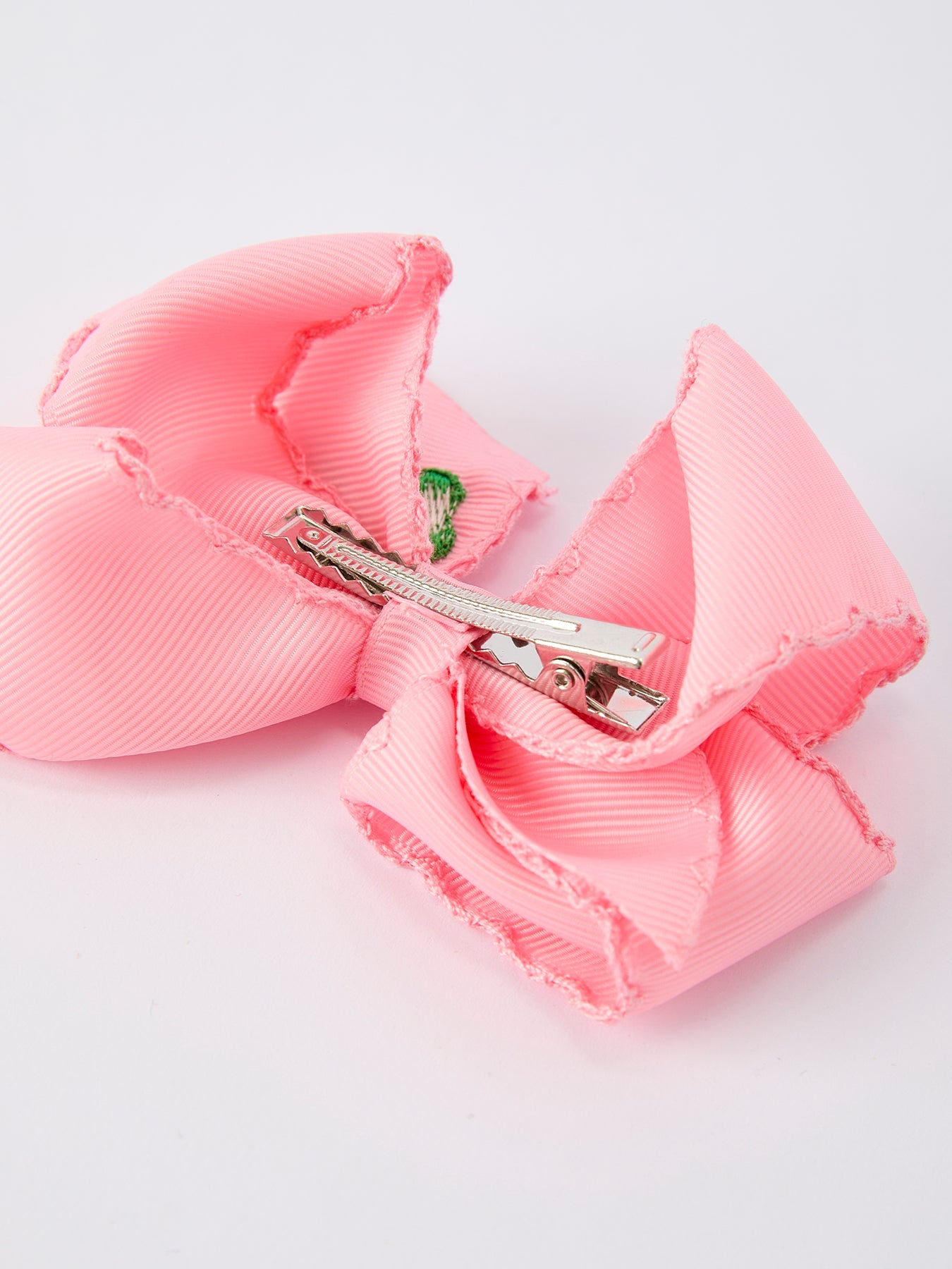 St. Patrick  Shamrock Pink Hair Bow – Lucky Girls Hair Clip