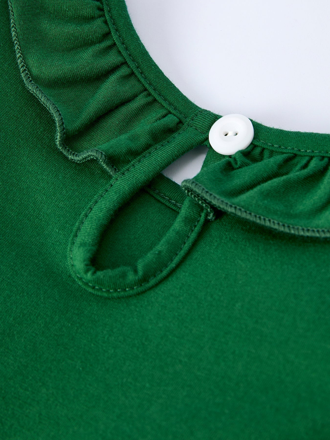 Girls St. Patrick’s Day Shamrock Puppy Smocked Dress