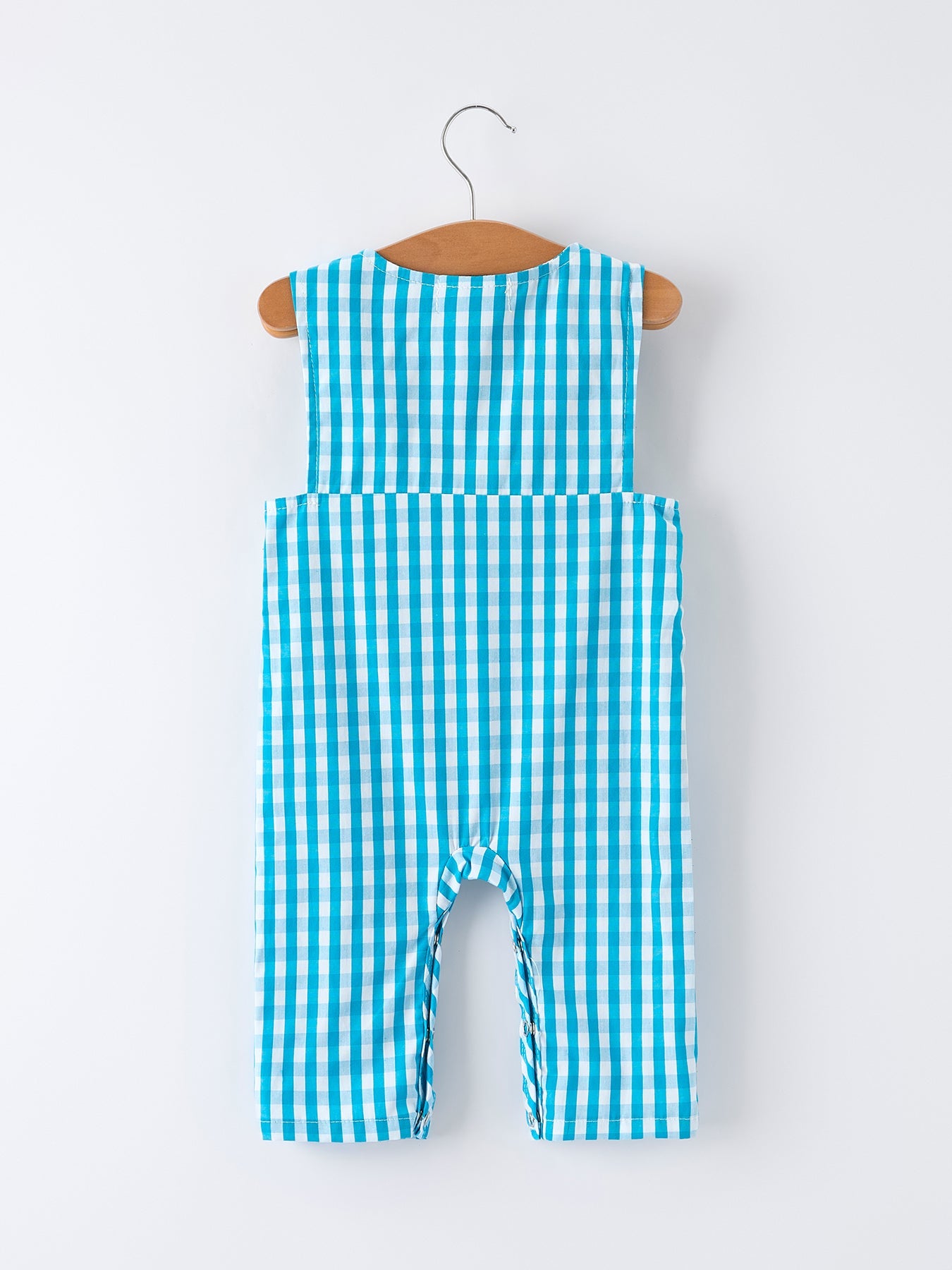 Summer Tropical Embroidered Baby Boys Romper