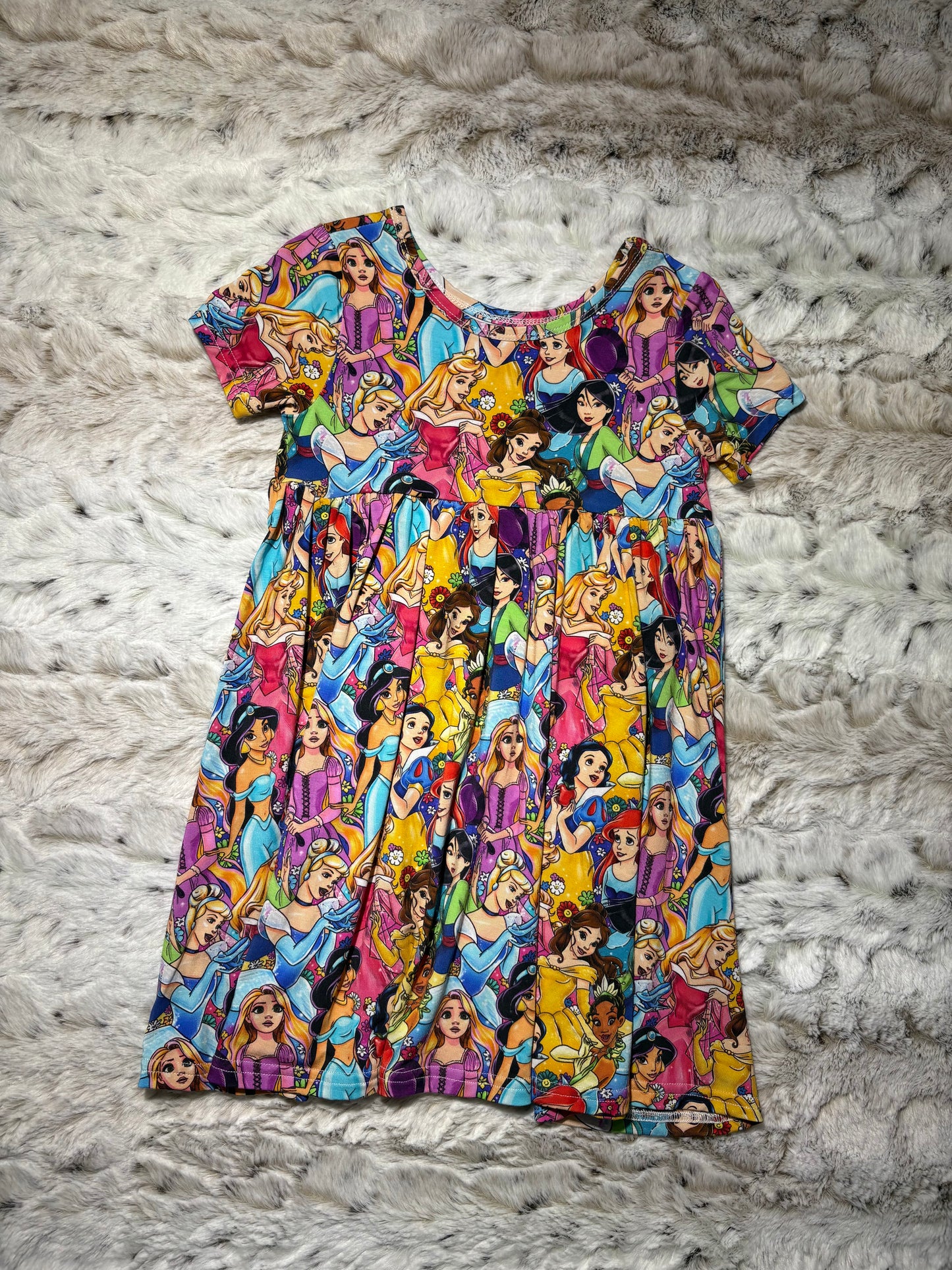 Princess bamboo twirl dress