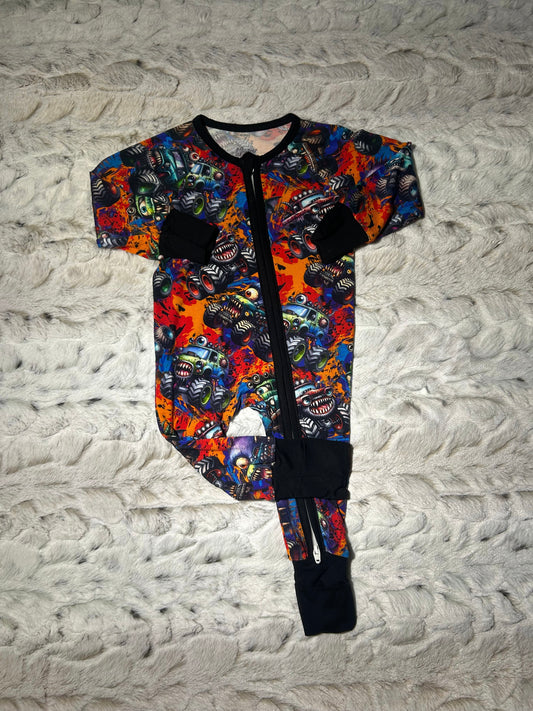 Monster truck bamboo zippy