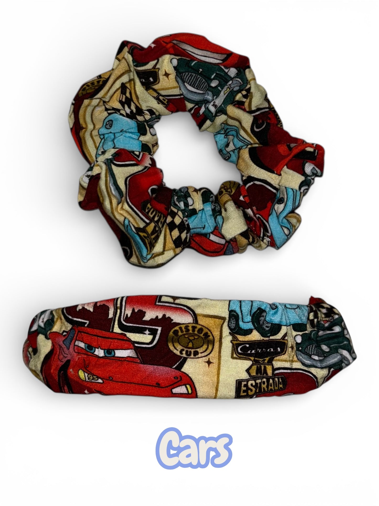 Cars hair scrunchie