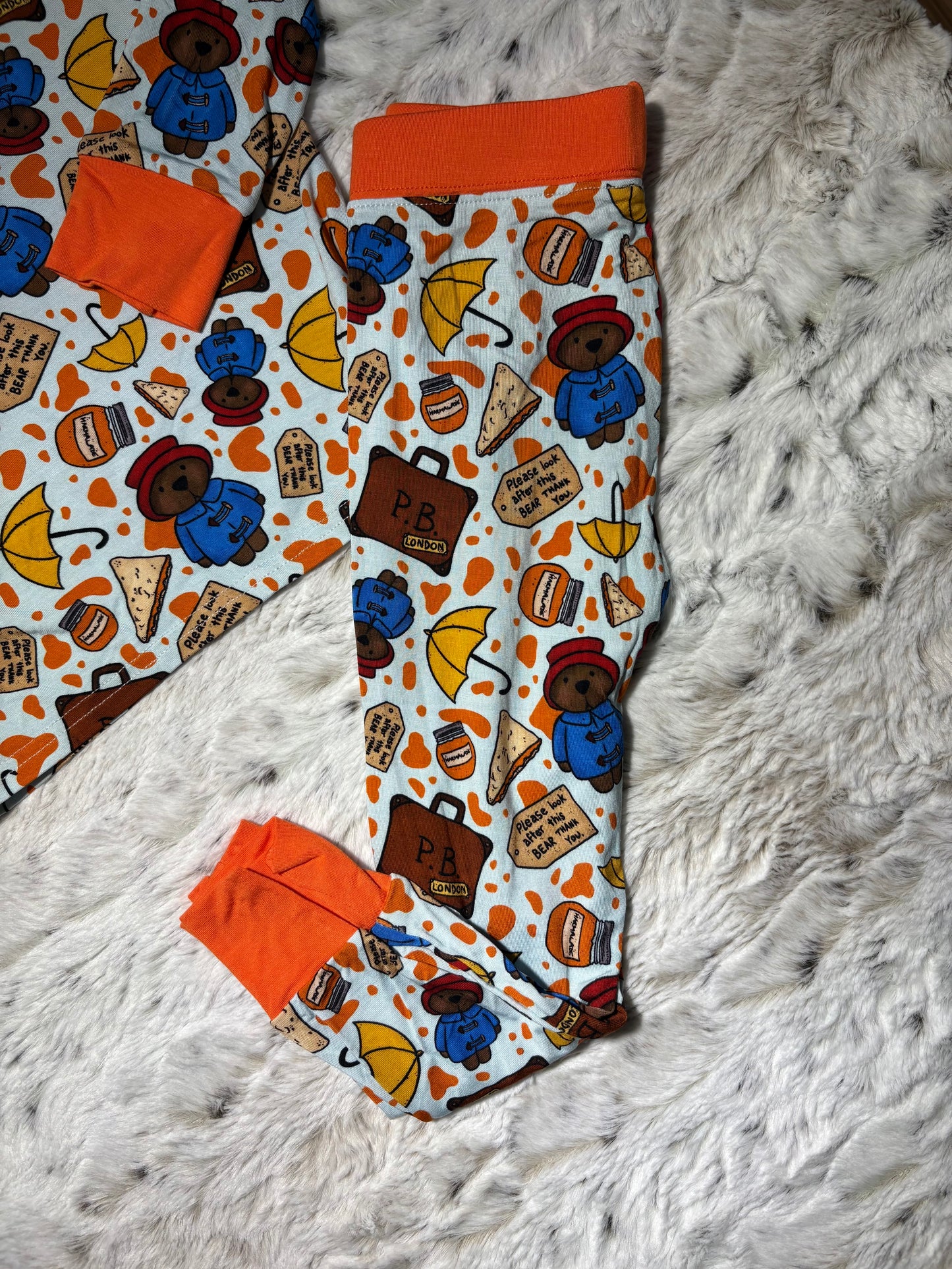 Paddington Bear bamboo 2 piece set