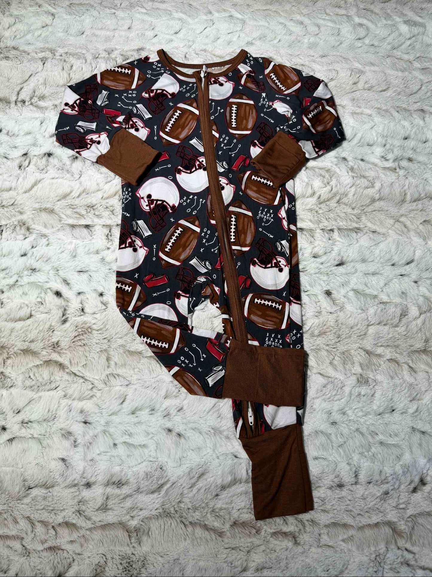 Football bamboo zippy