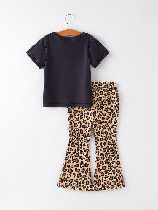 "WILD CURLS" Leopard Print Girls Set