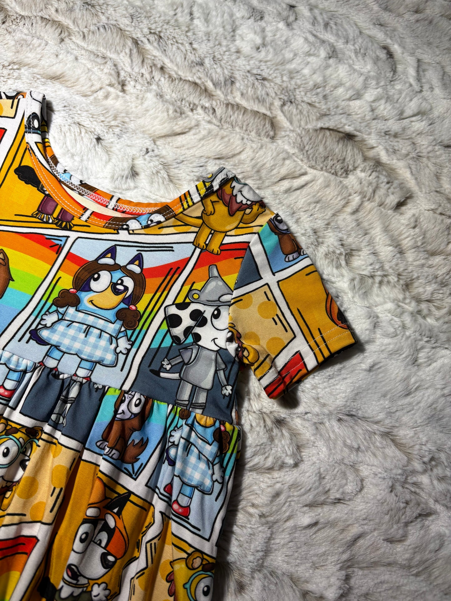 BR mash up bamboo twirl dress