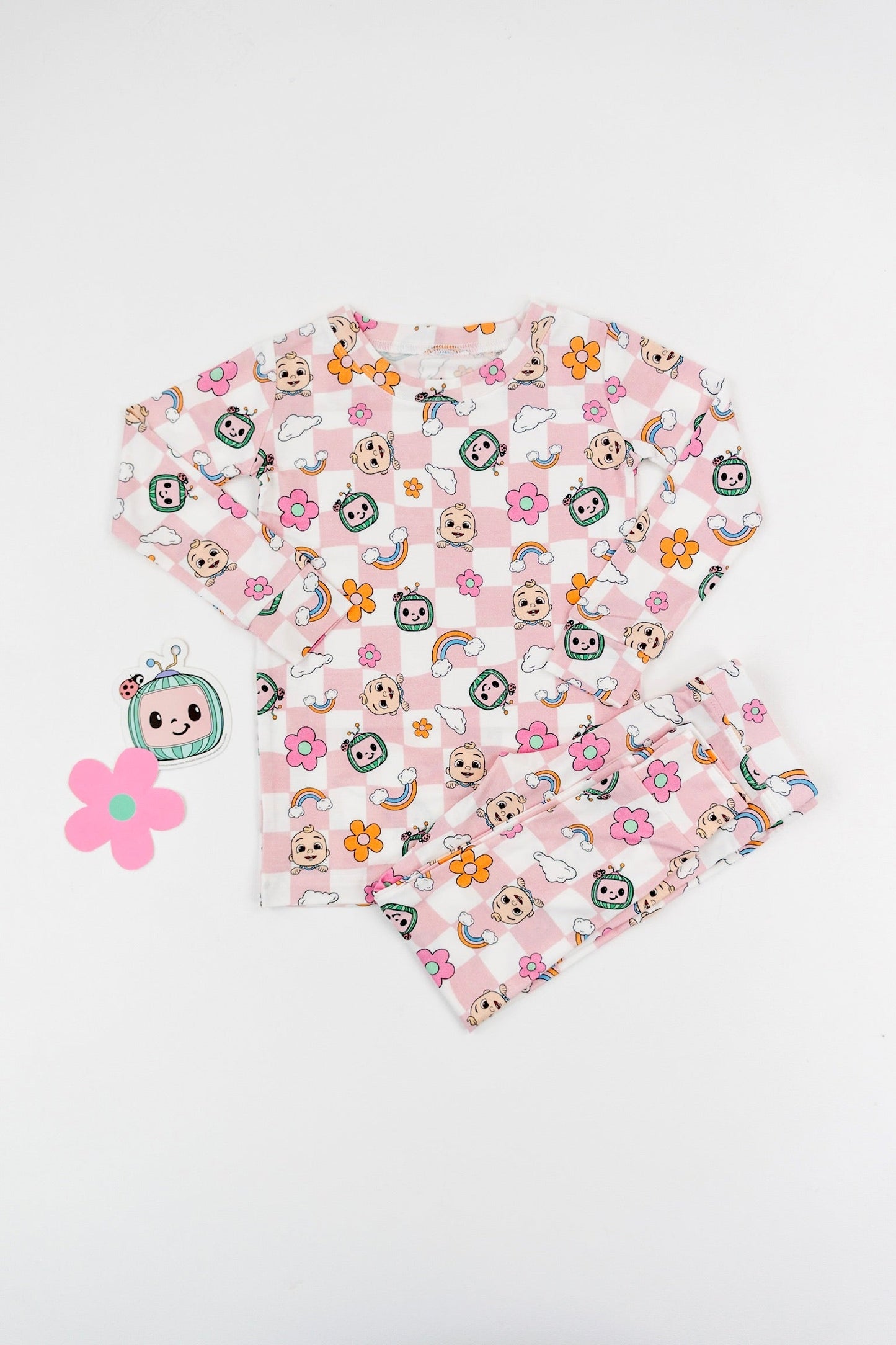 Dream Big Little Co x CoComelon JJ RAINBOW CHECKERS DREAM SET