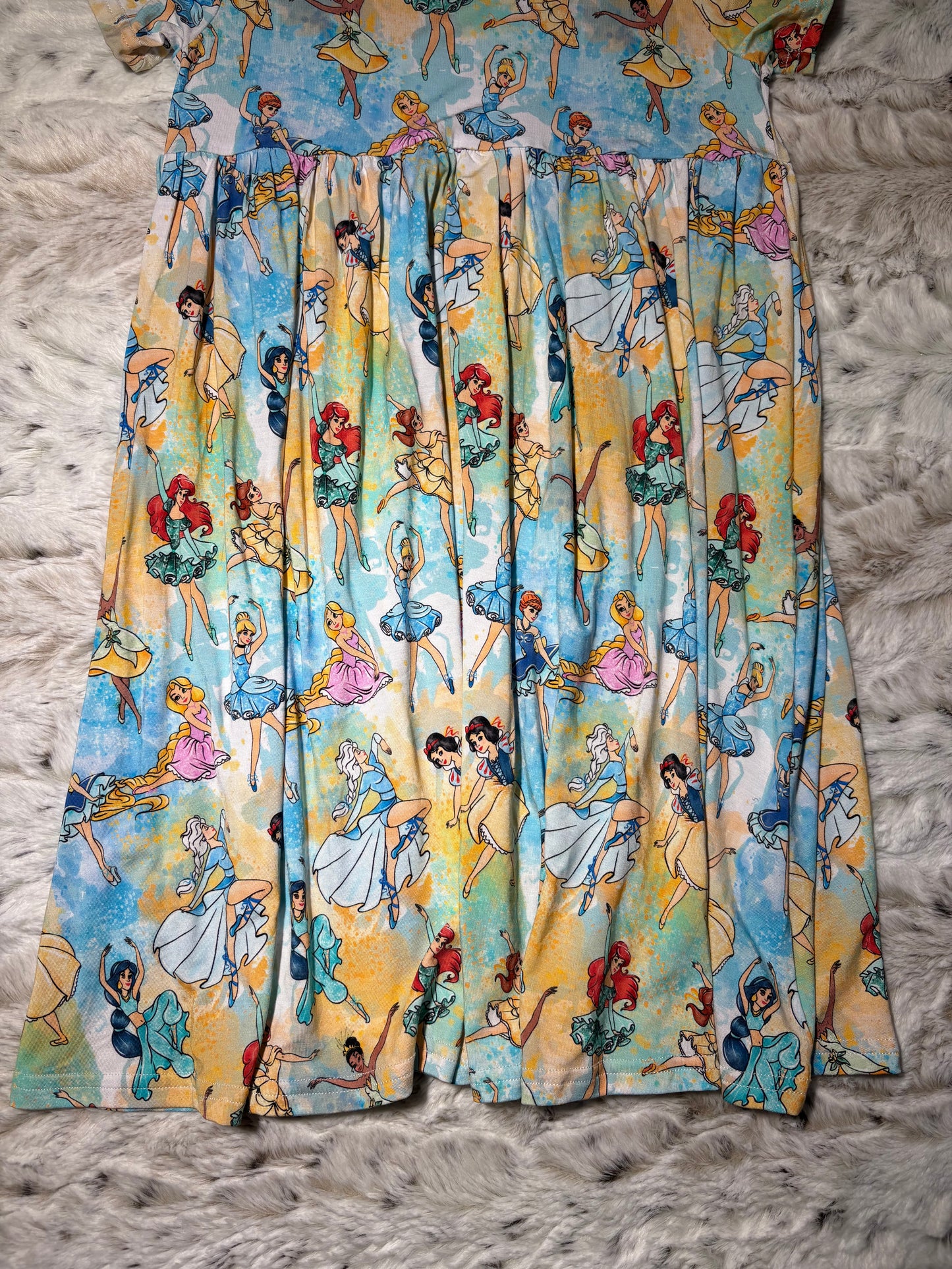 Princess bamboo twirl dress