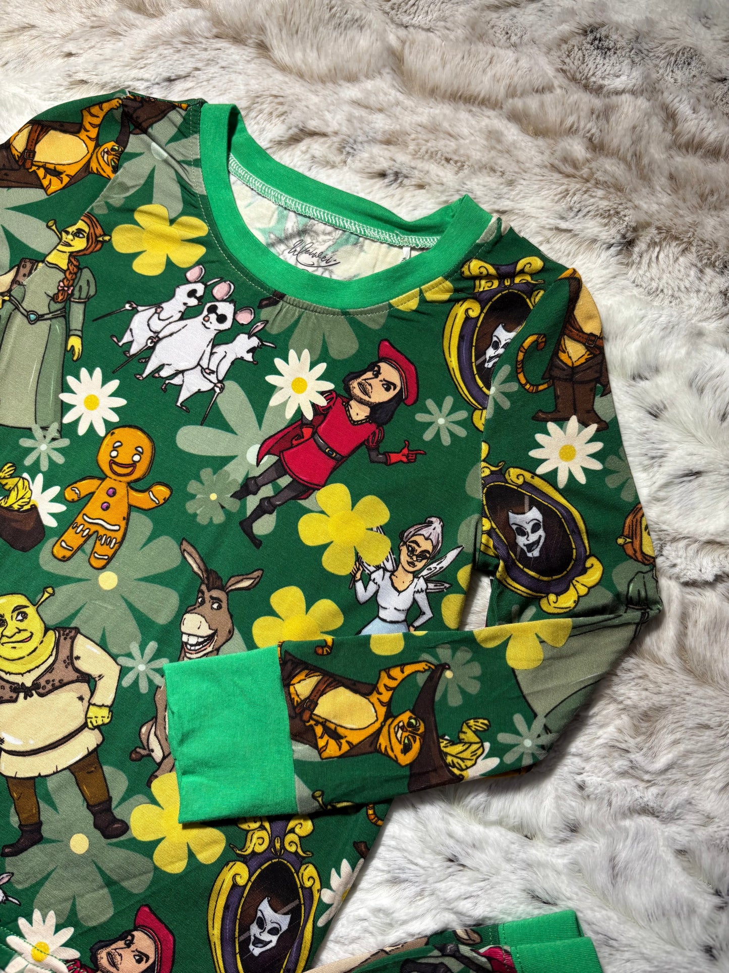 Shrek bamboo 2 piece set