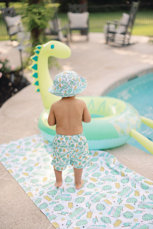 EXCLUSIVE CHECKED OUT FOR SUMMER DREAM TOWEL