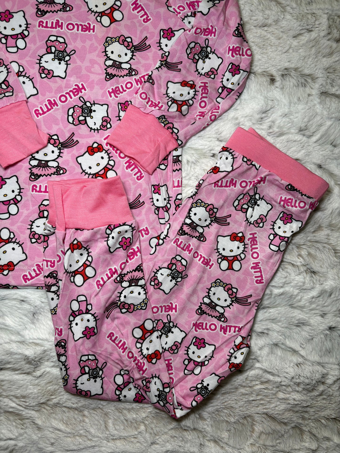 HK pink 2 pc set