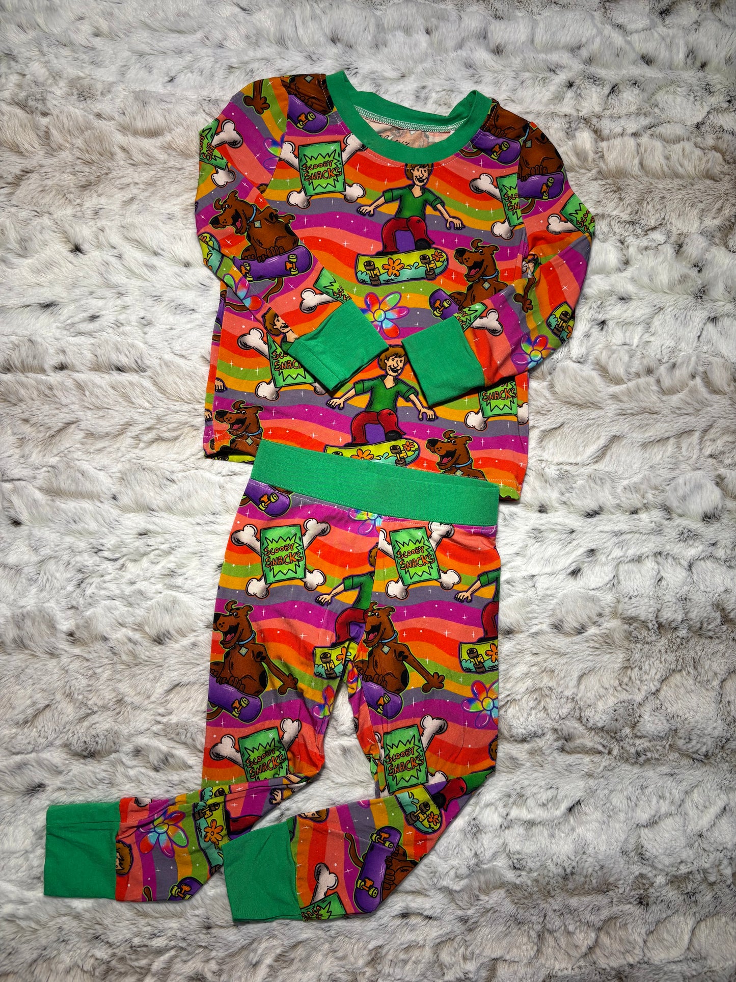 Scooby doo bamboo 2 piece set