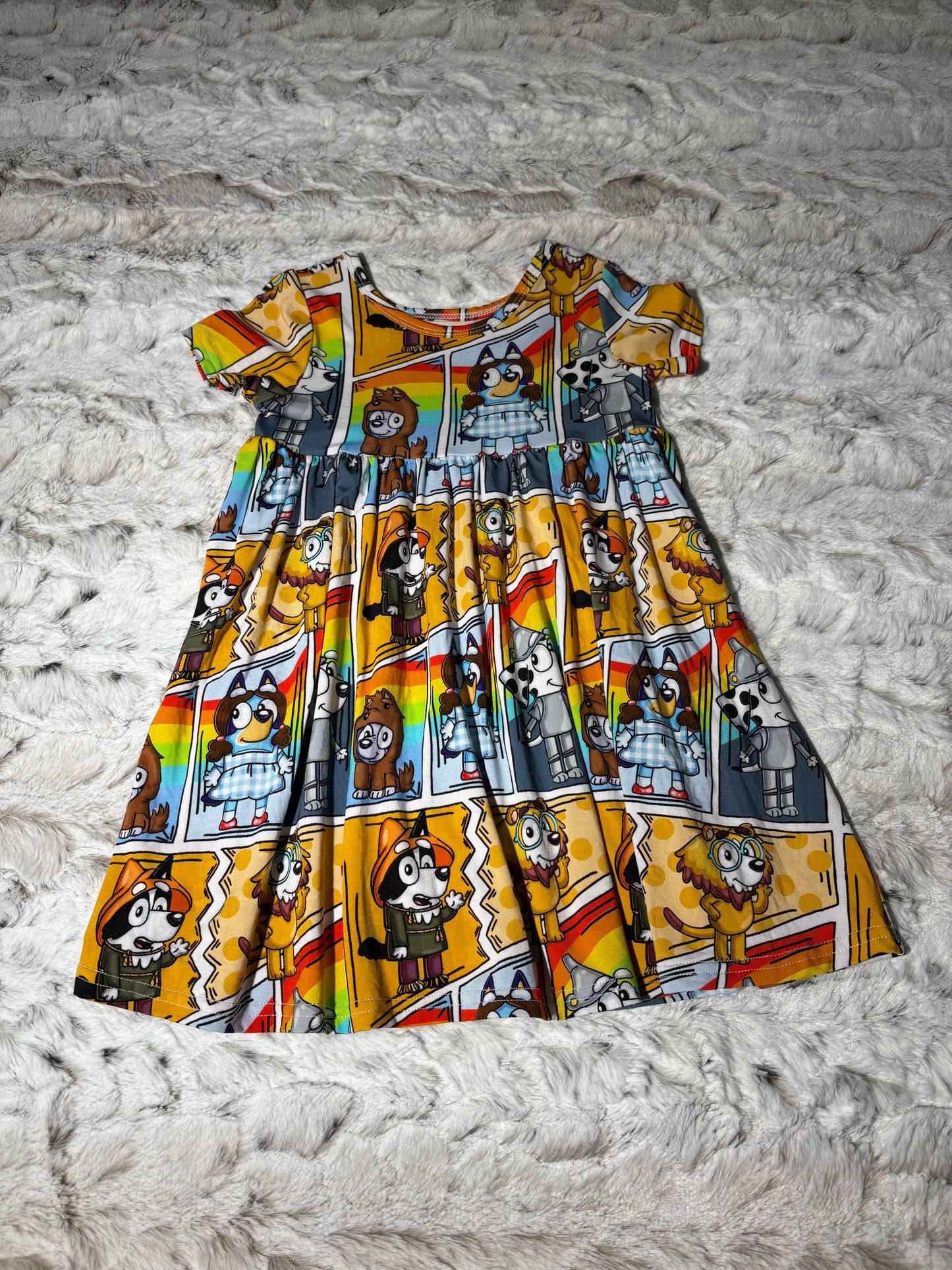 BR mash up bamboo twirl dress