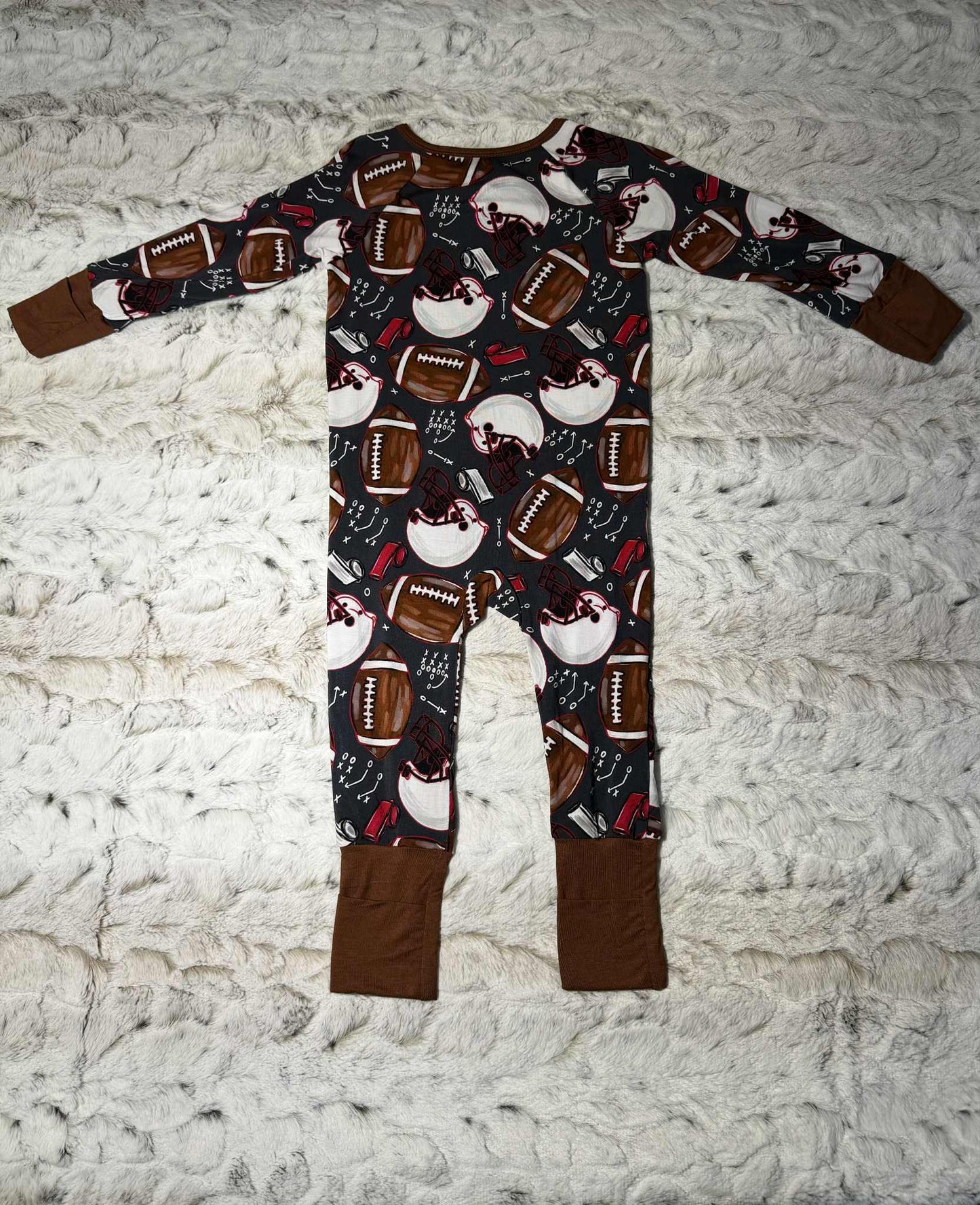 Football bamboo zippy