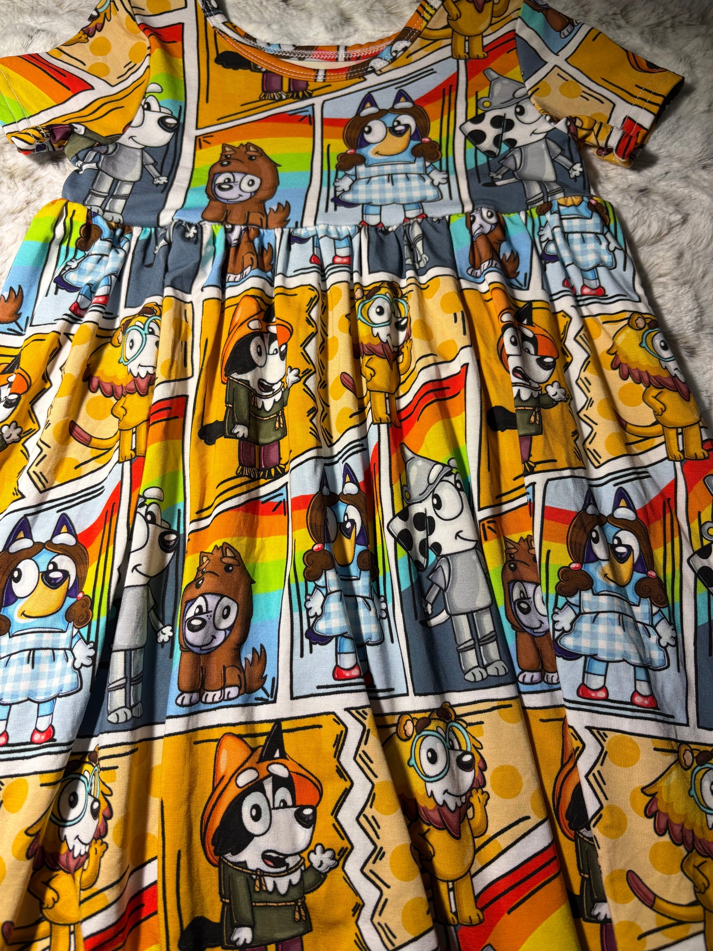 BR mash up bamboo twirl dress