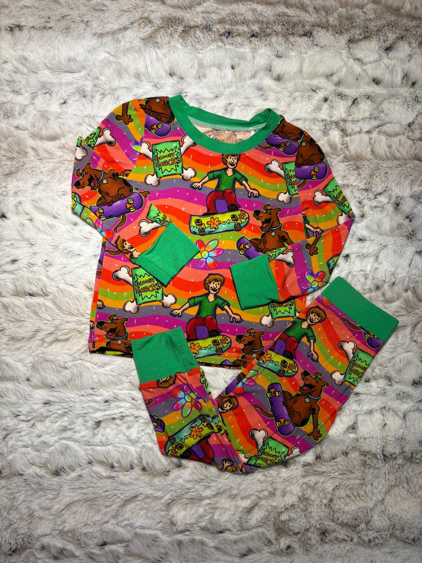 Scooby doo bamboo 2 piece set
