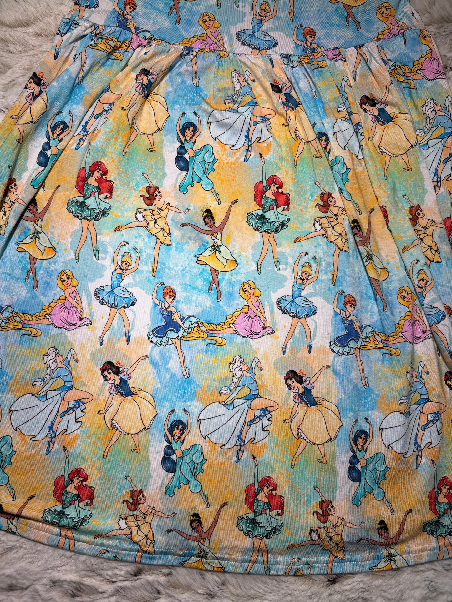 Princess bamboo twirl dress