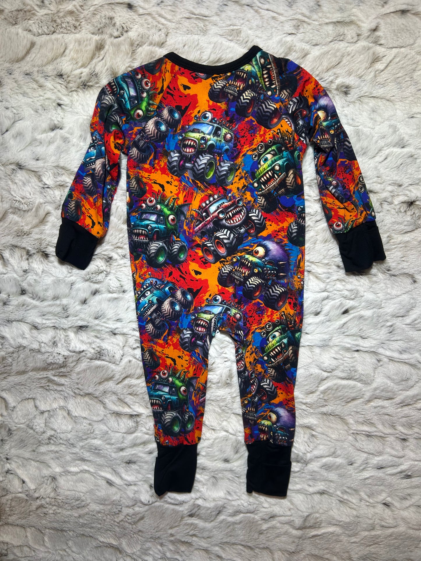 Monster truck bamboo zippy