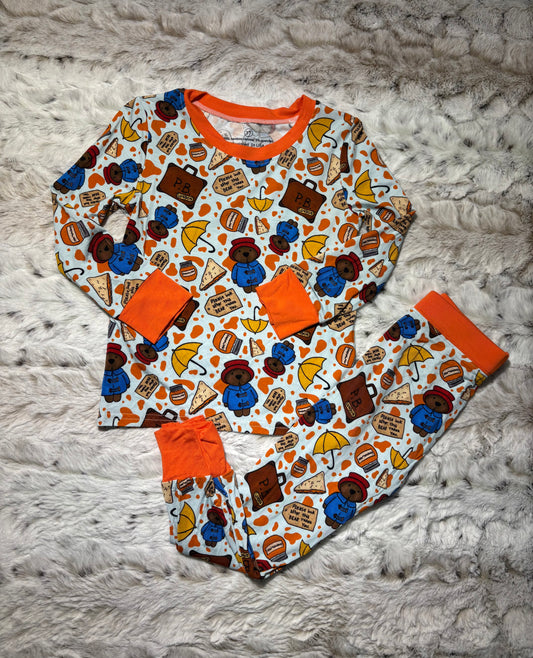 Paddington Bear bamboo 2 piece set