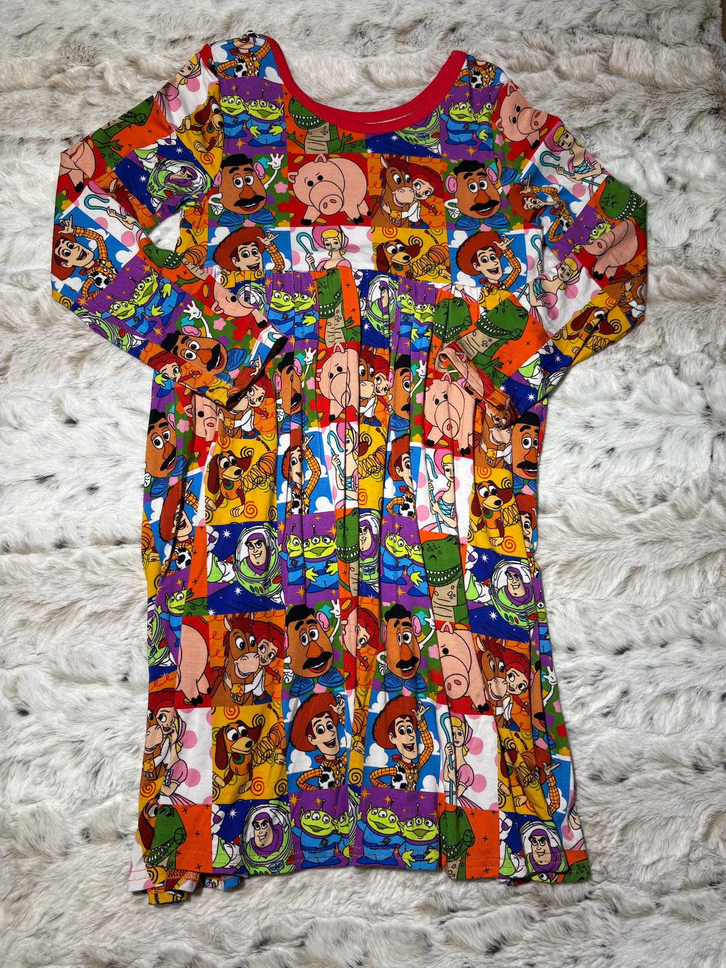 bamboo twirl dress with pants