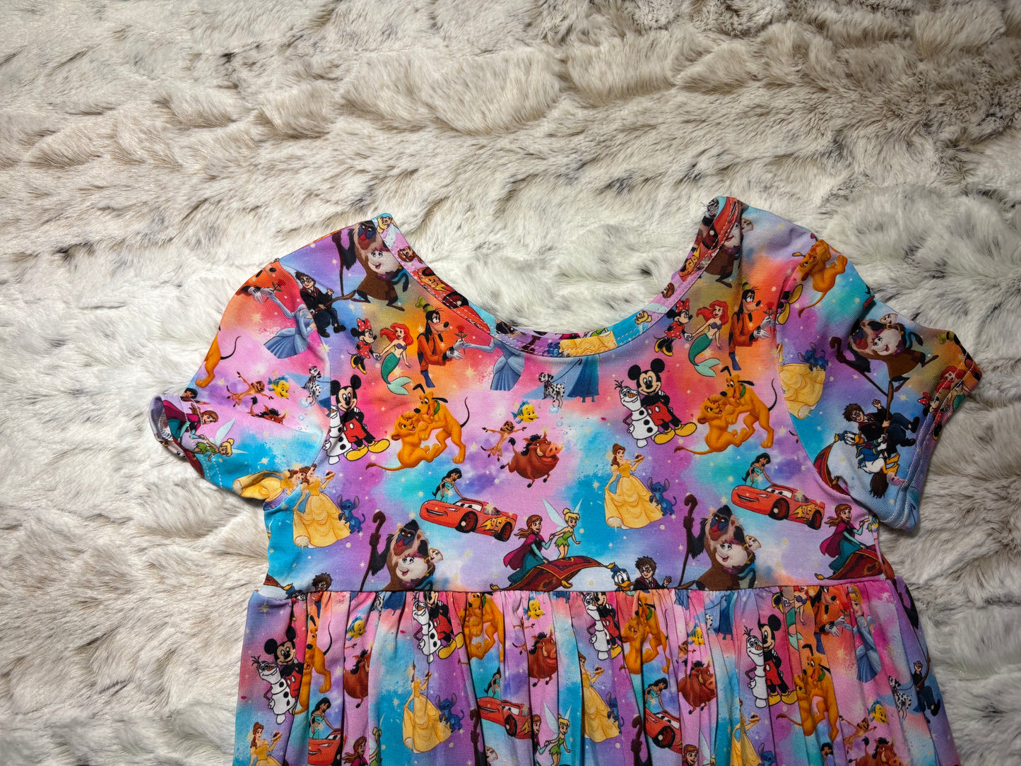 Character bamboo twirl dress