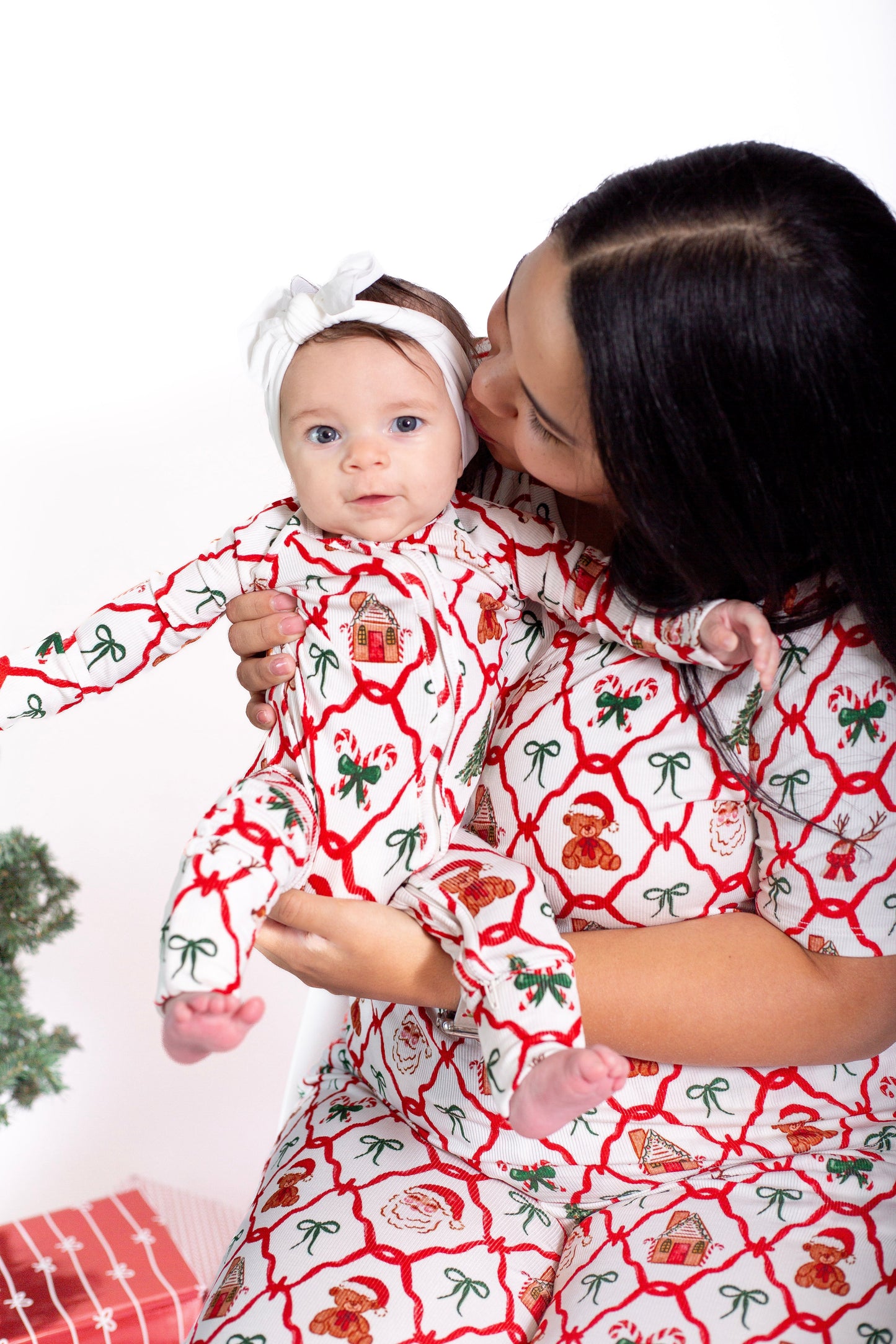 COZY CHRISTMAS | ZIP ROMPER