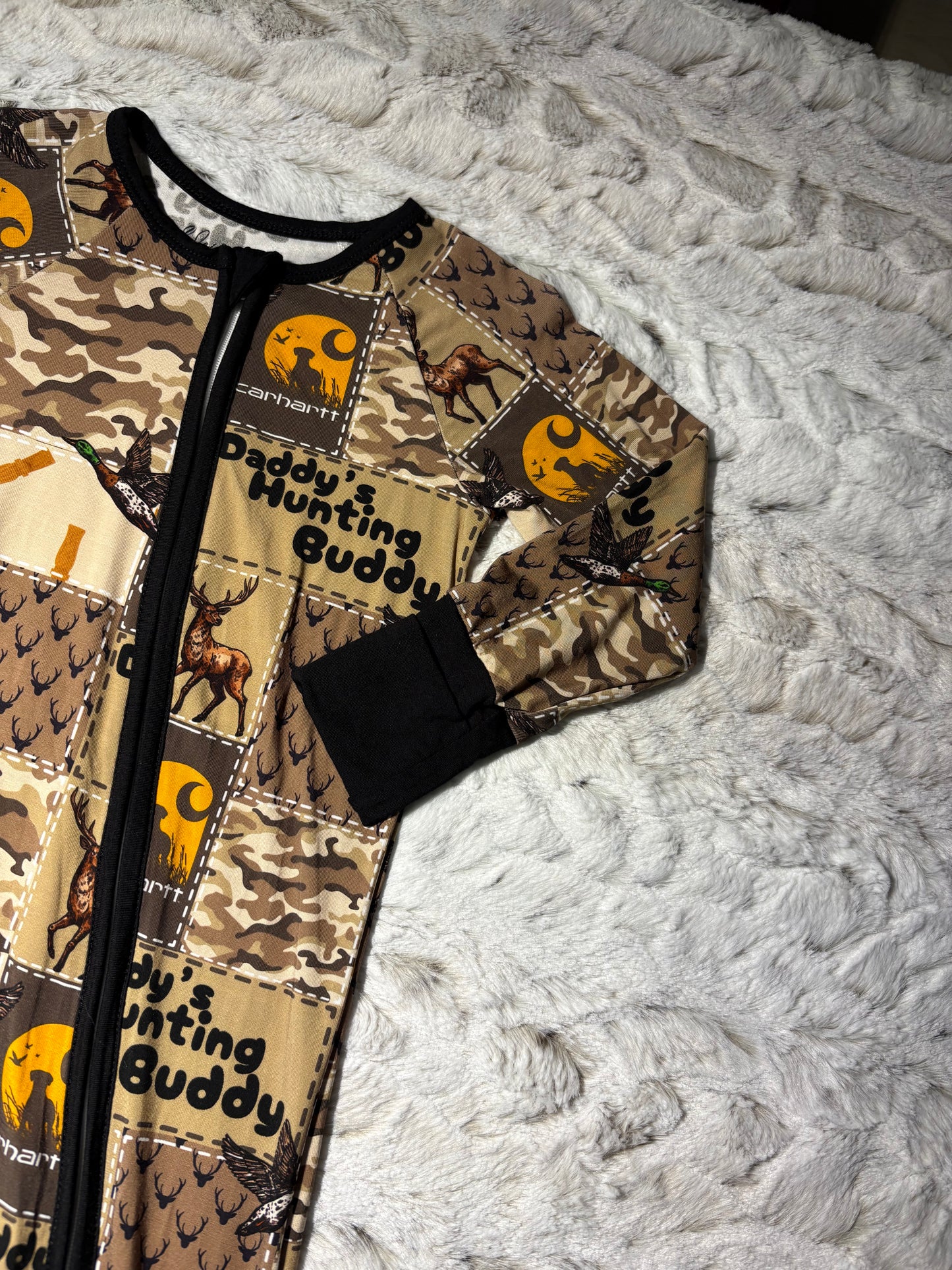 Daddy’s hunting buddy bamboo zippy