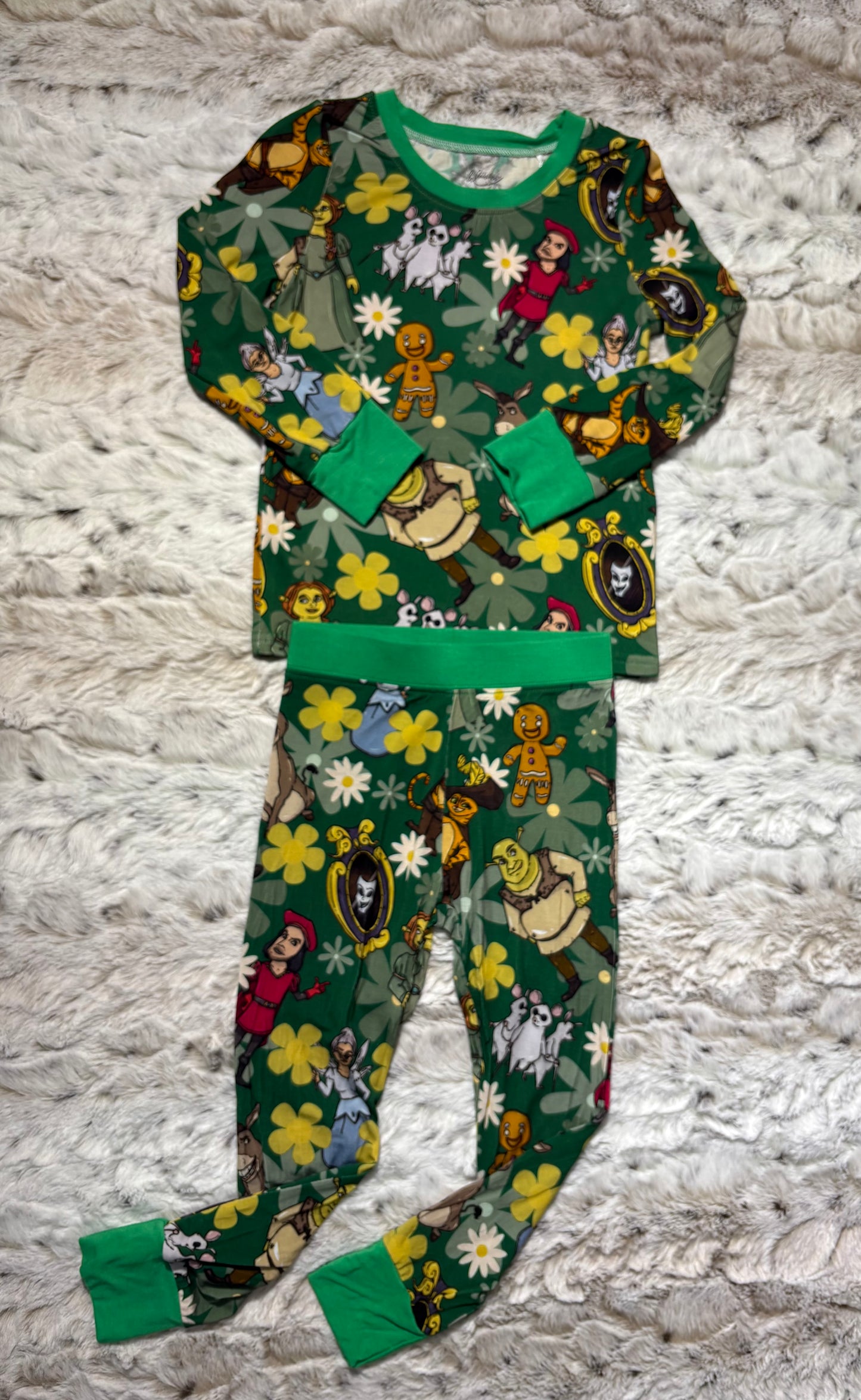 Shrek bamboo 2 piece set