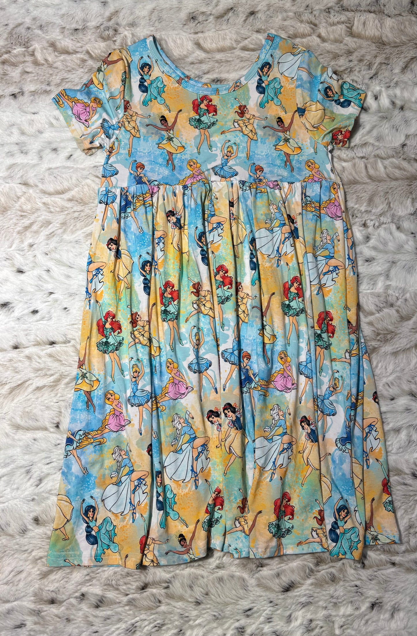 Princess bamboo twirl dress