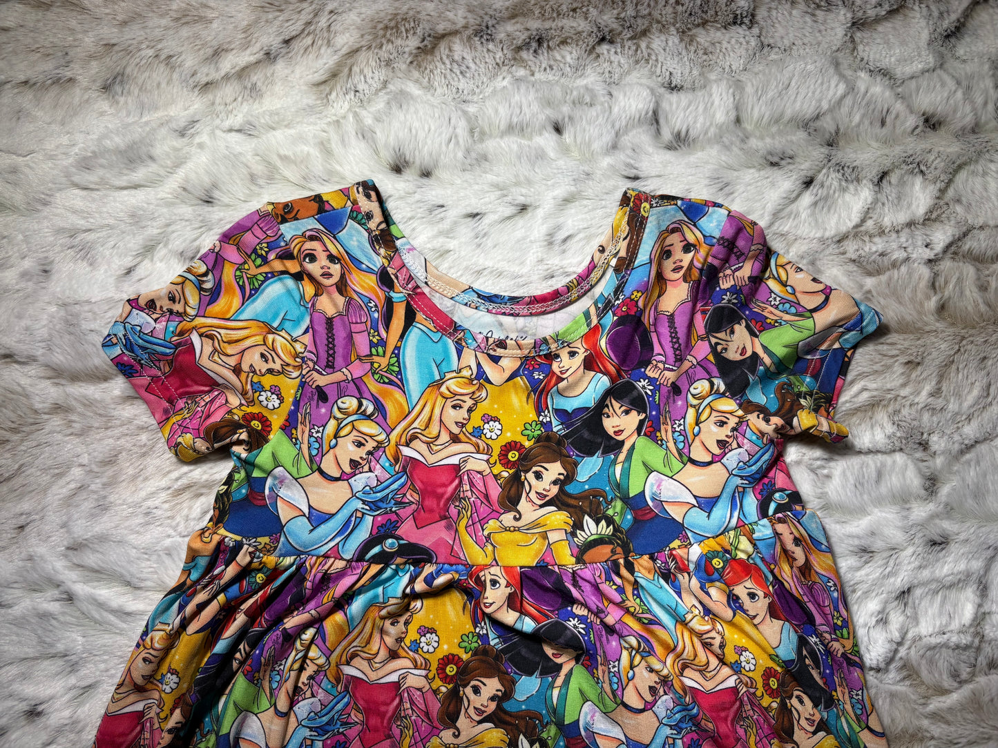 Princess bamboo twirl dress