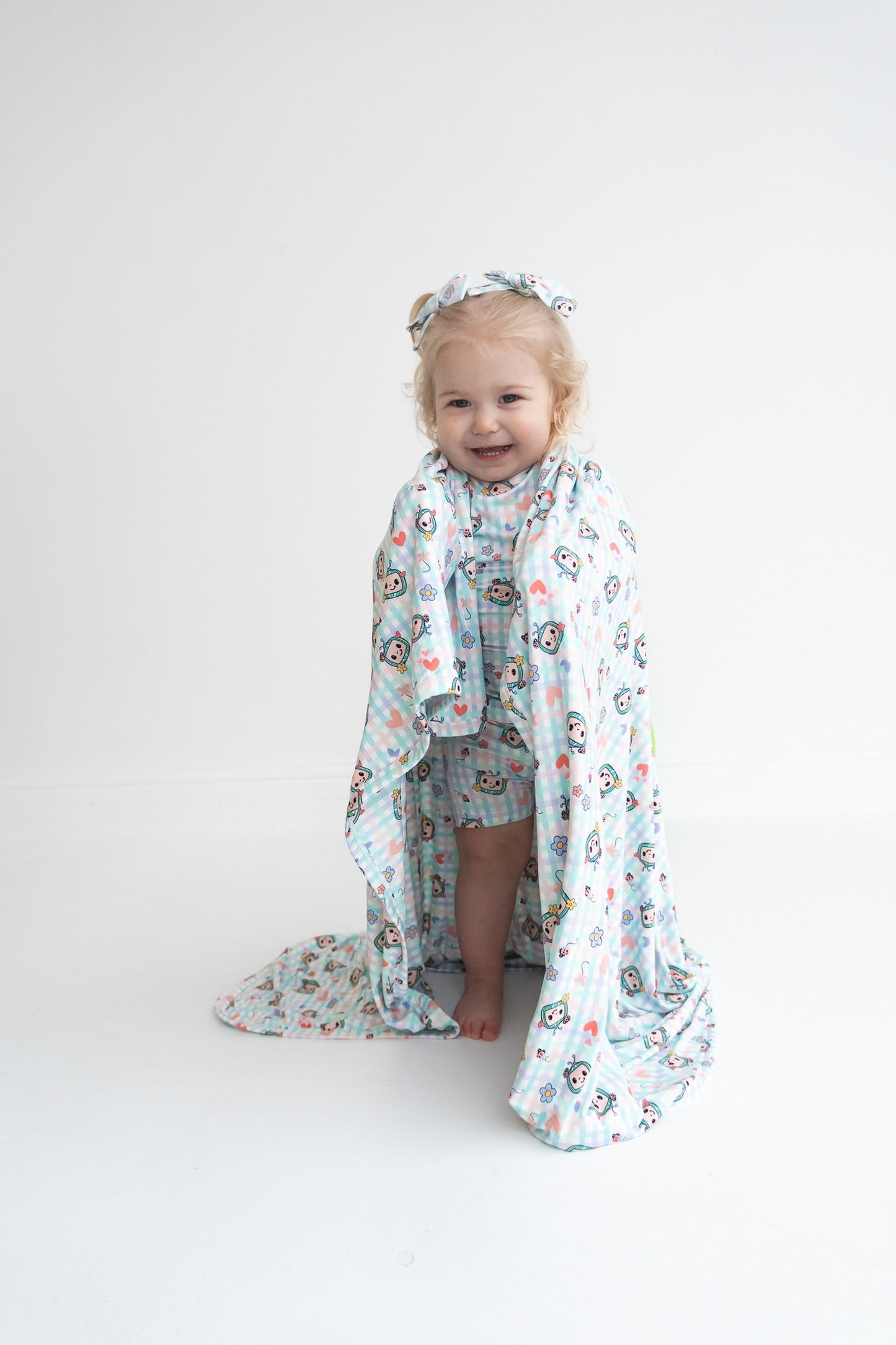 Dream Big Little Co x CoComelon SPRINGTIME MELON DREAM SHORT SET