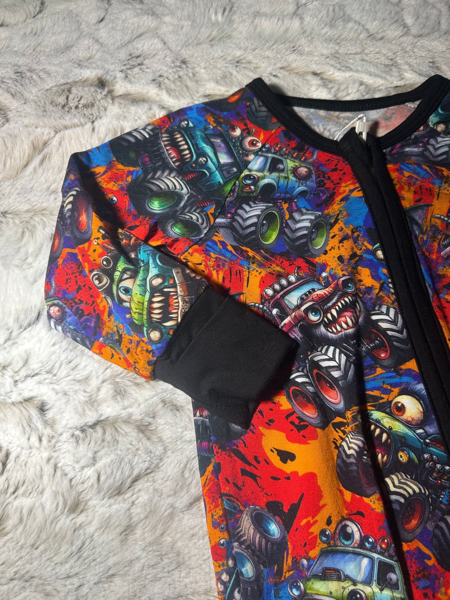 Monster truck bamboo zippy