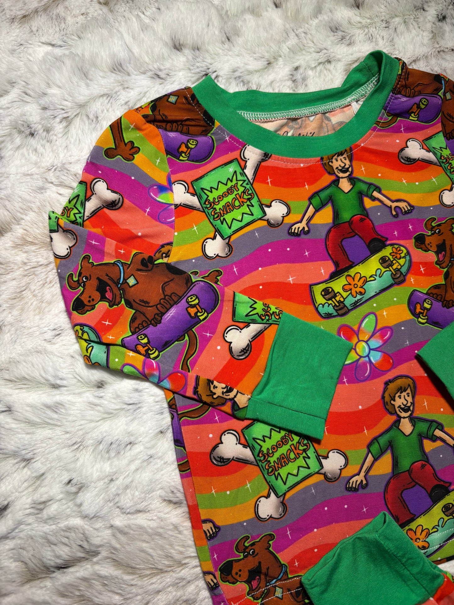 Scooby doo bamboo 2 piece set
