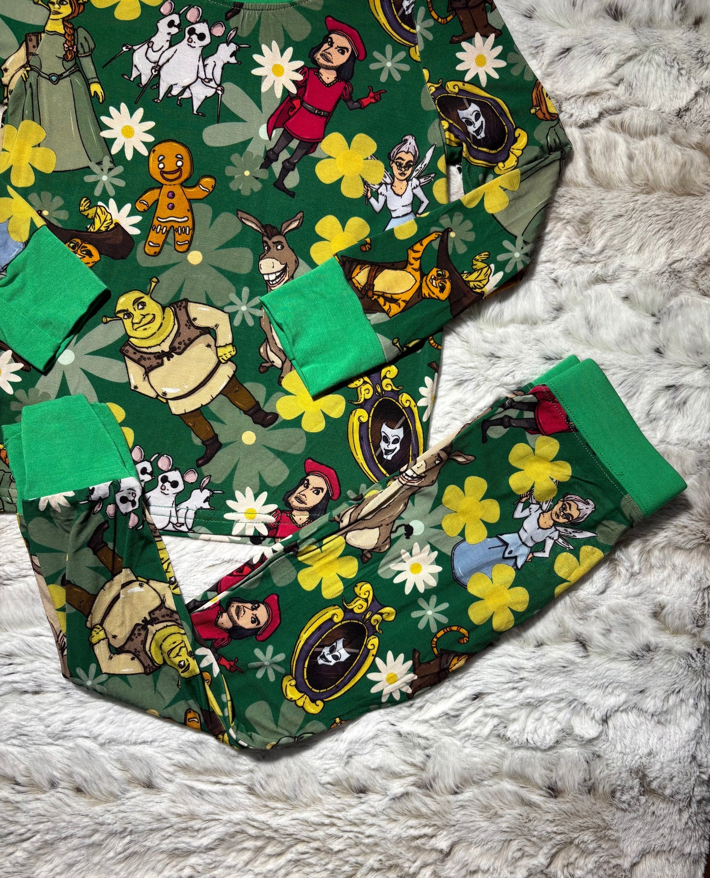 Shrek bamboo 2 piece set