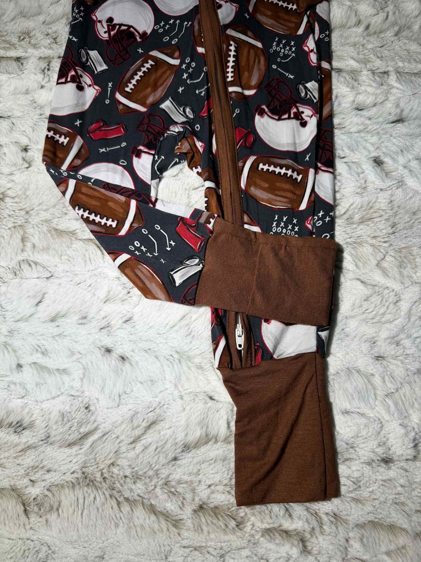 Football bamboo zippy