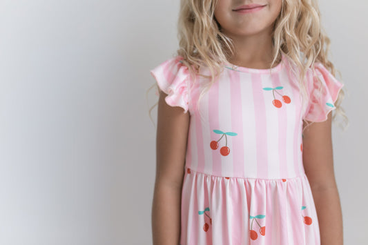 Claire Cherry Dress