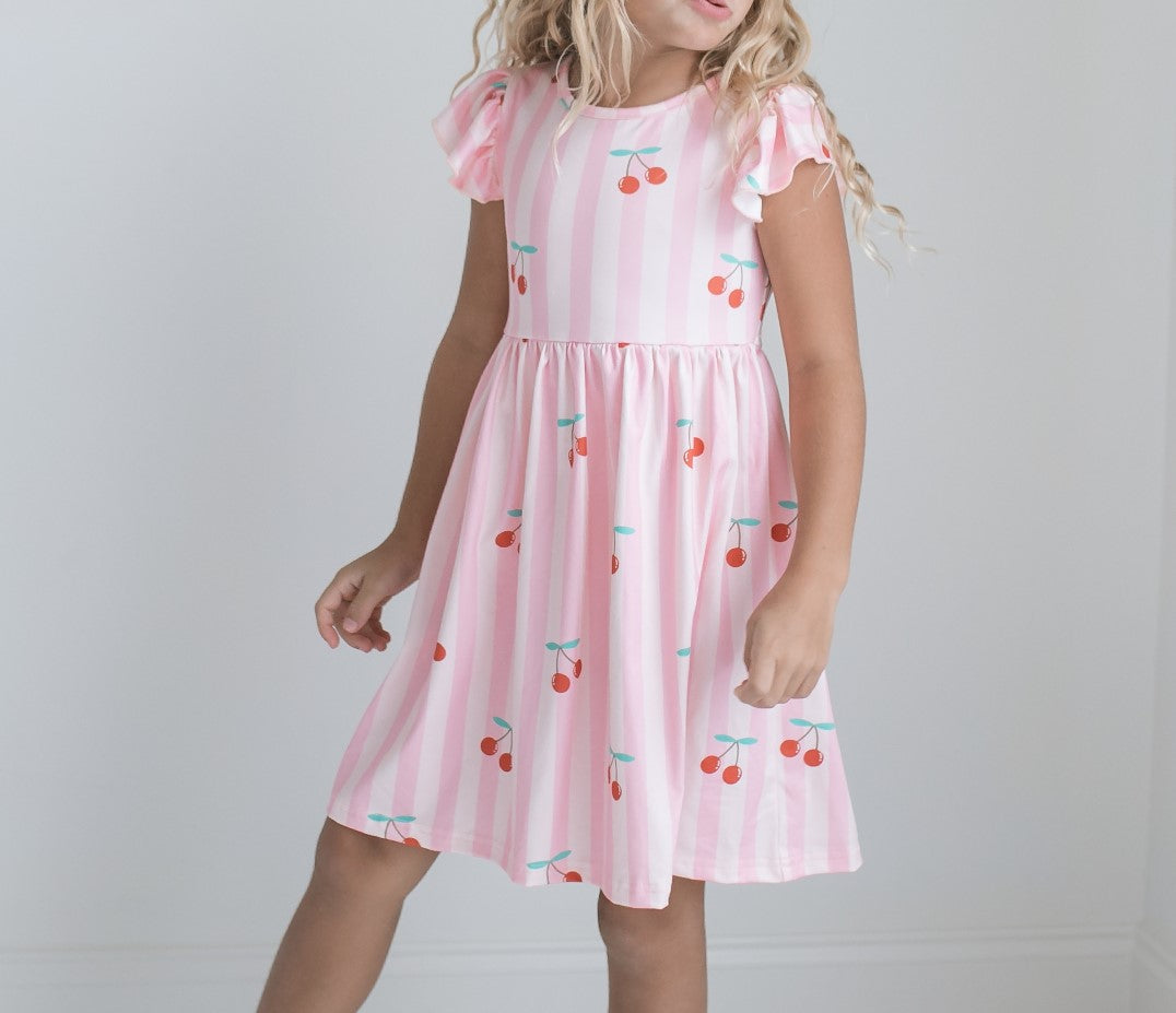 Claire Cherry Dress